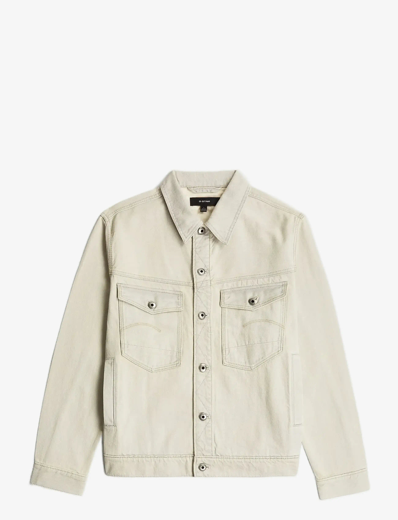 G-Star - Dakota Jacket - unlined denim jackets - beached faded vivianite grey - 1