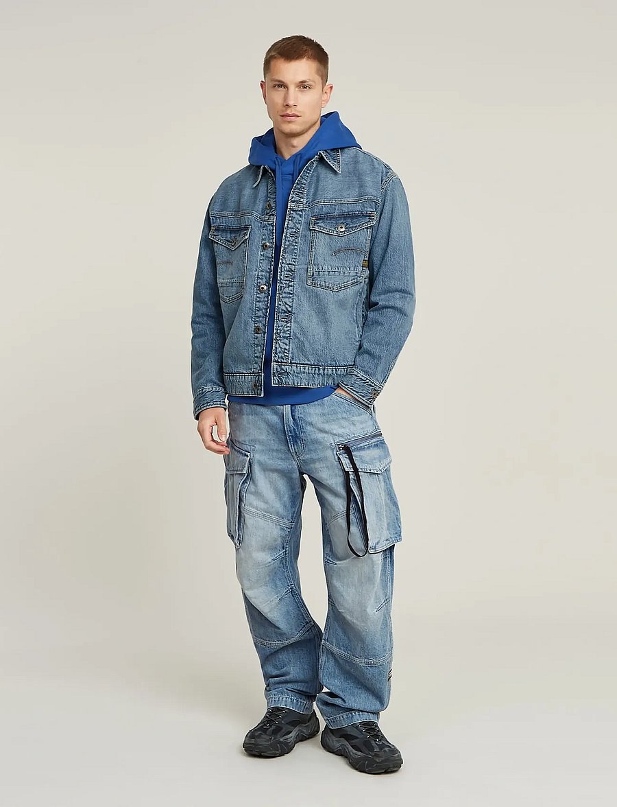 G-Star - Dakota Jacket - vuorittomat farkkutakit - faded outburst - 3