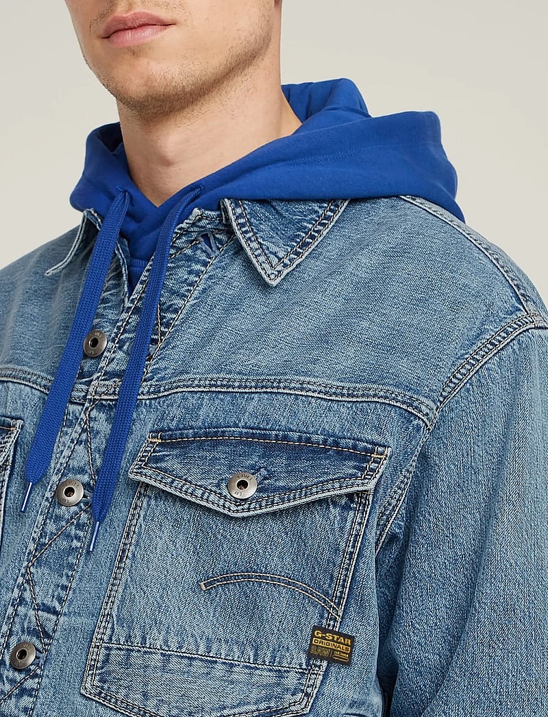 G-Star - Dakota Jacket - uforede denimjakker - faded outburst - 4