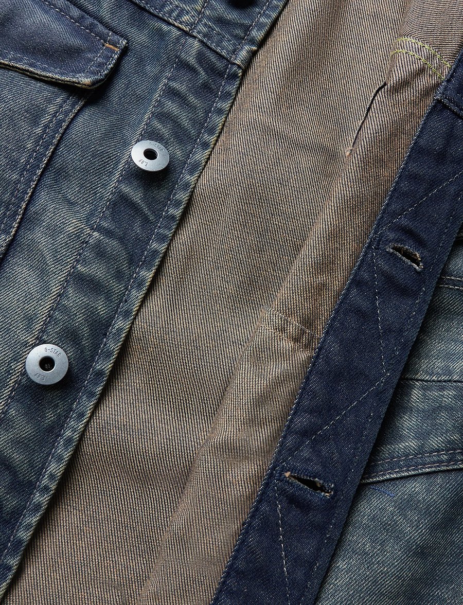G-Star - Dakota Jacket - ungefütterte denimjacken - raw vintage x3d - 4