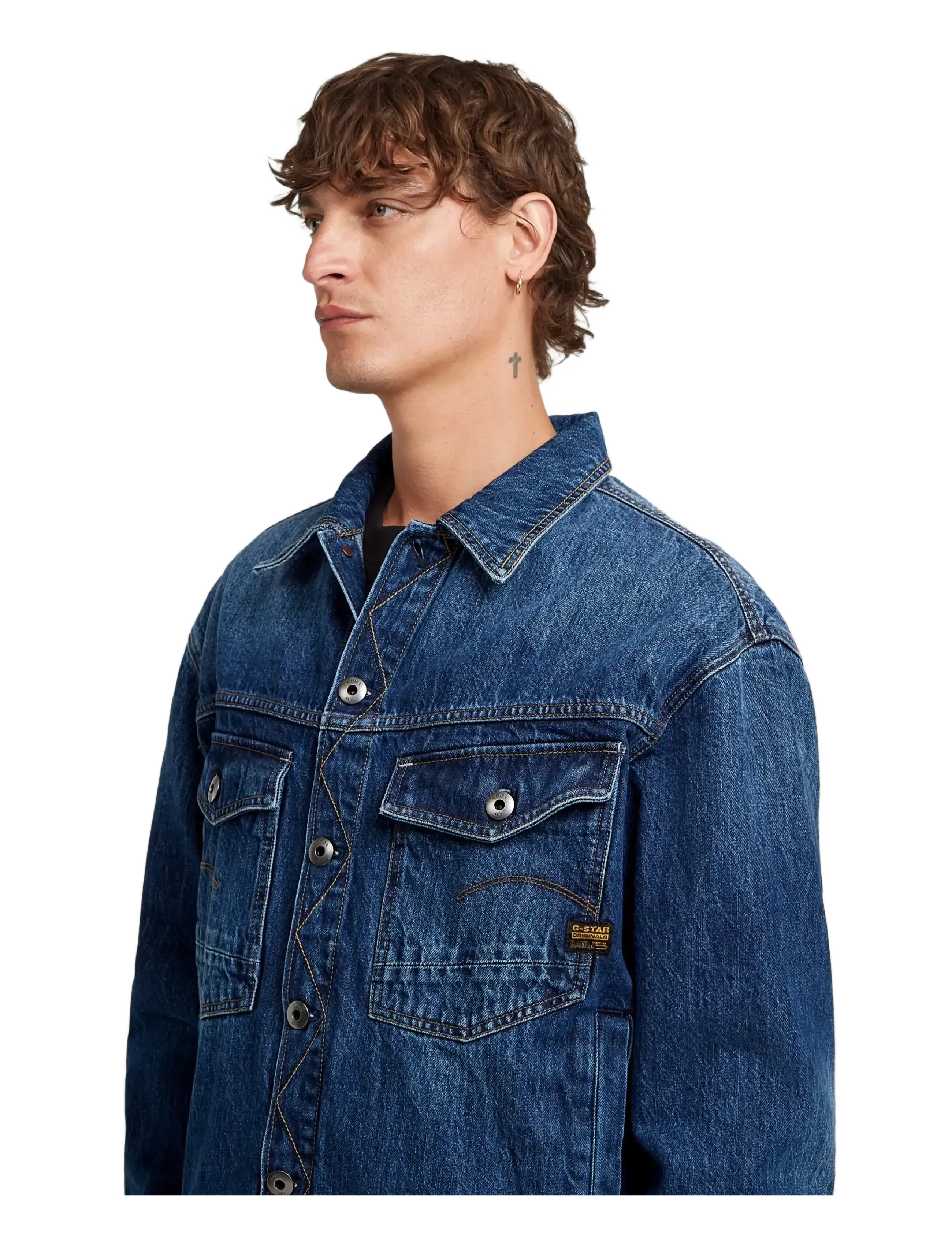 G-Star - Dakota Jacket - spring jackets - worn in blue veil - 1