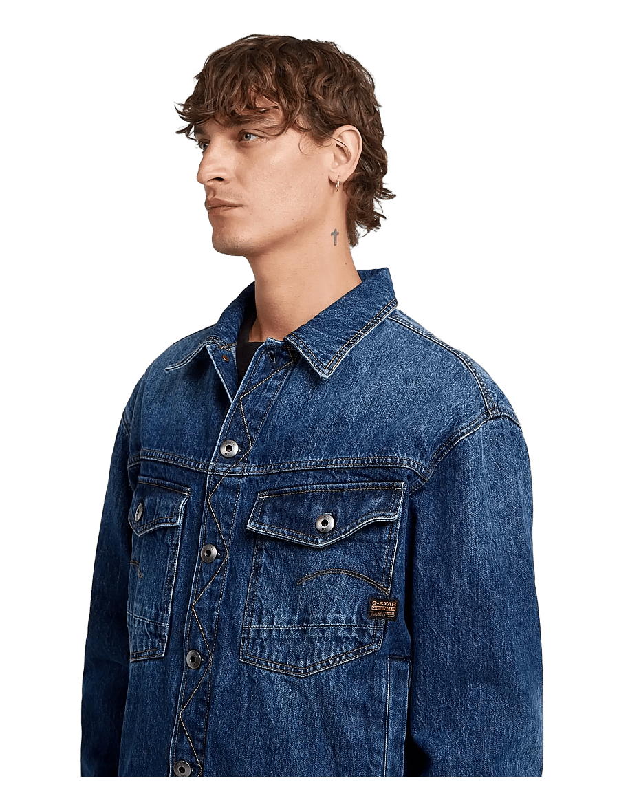 G-Star - Dakota Jacket - ofodrade jeansjackor - worn in blue veil - 1
