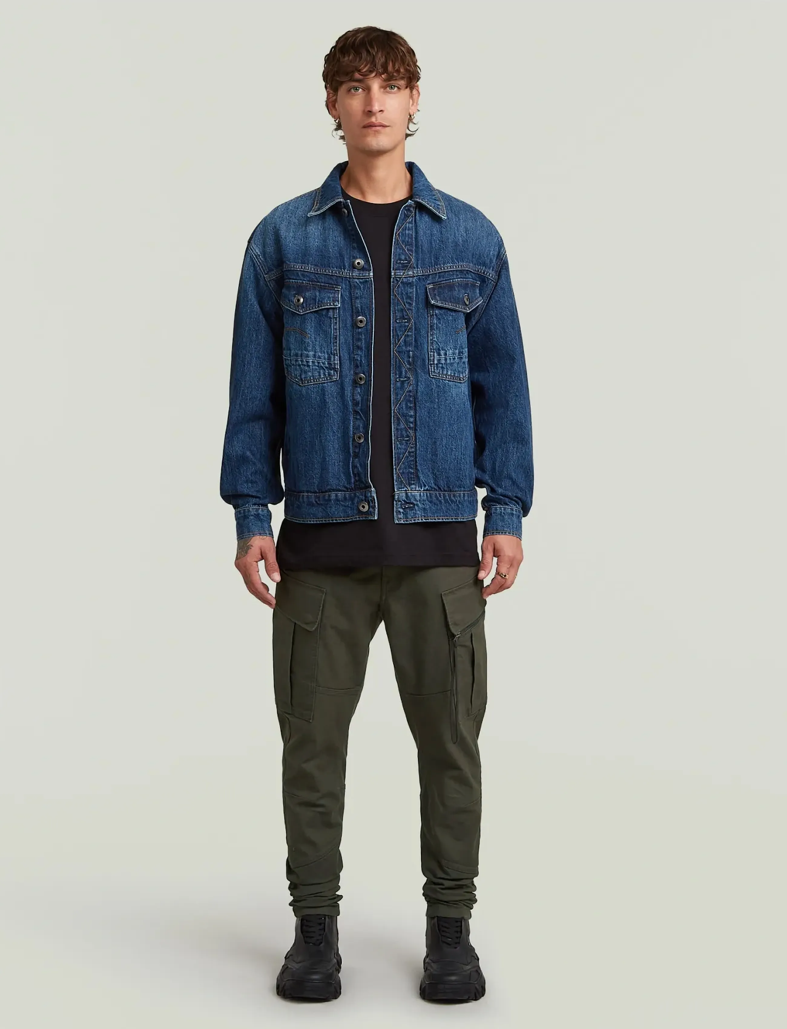 G-Star - Dakota Jacket - spring jackets - worn in blue veil - 5