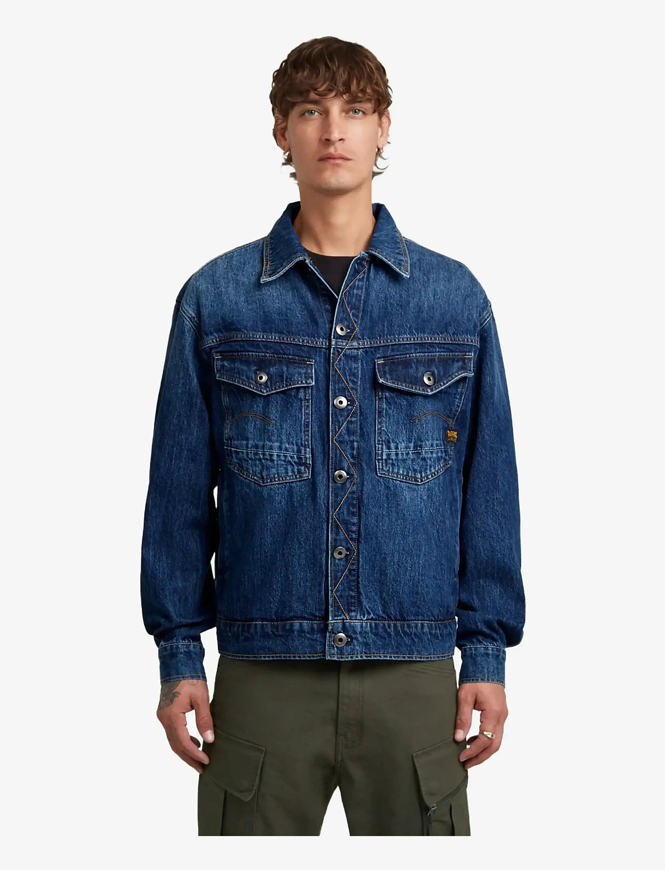 G-Star - Dakota Jacket - denim jackets - worn in blue veil - 2