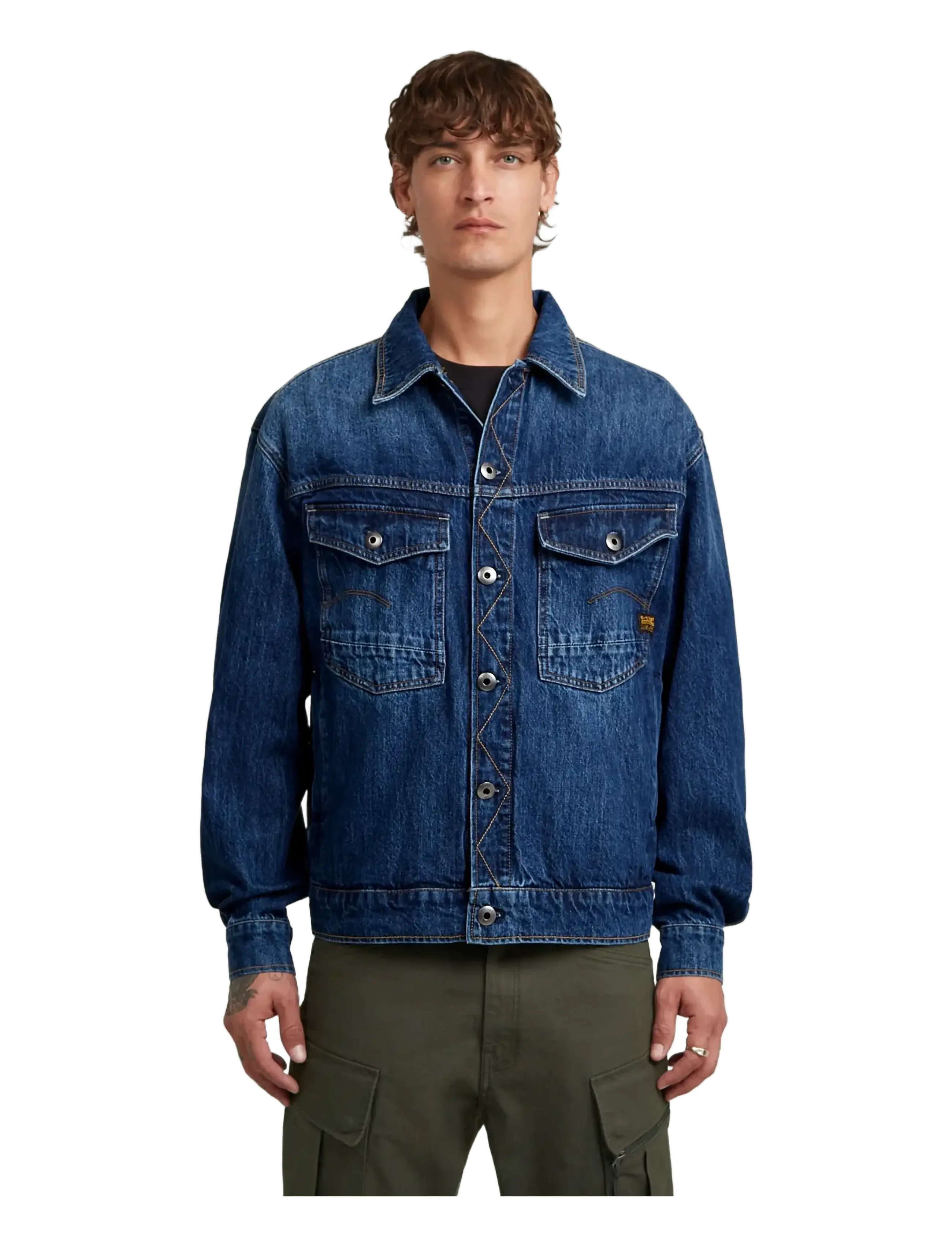 G-Star - Dakota Jacket - spring jackets - worn in blue veil - 2