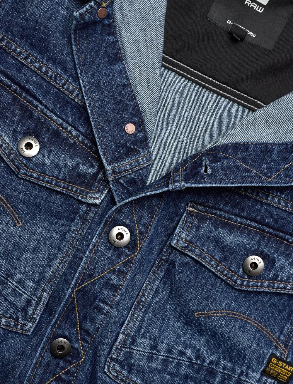 G-Star - Dakota Jacket - ungefütterte denimjacken - worn in blue veil - 4