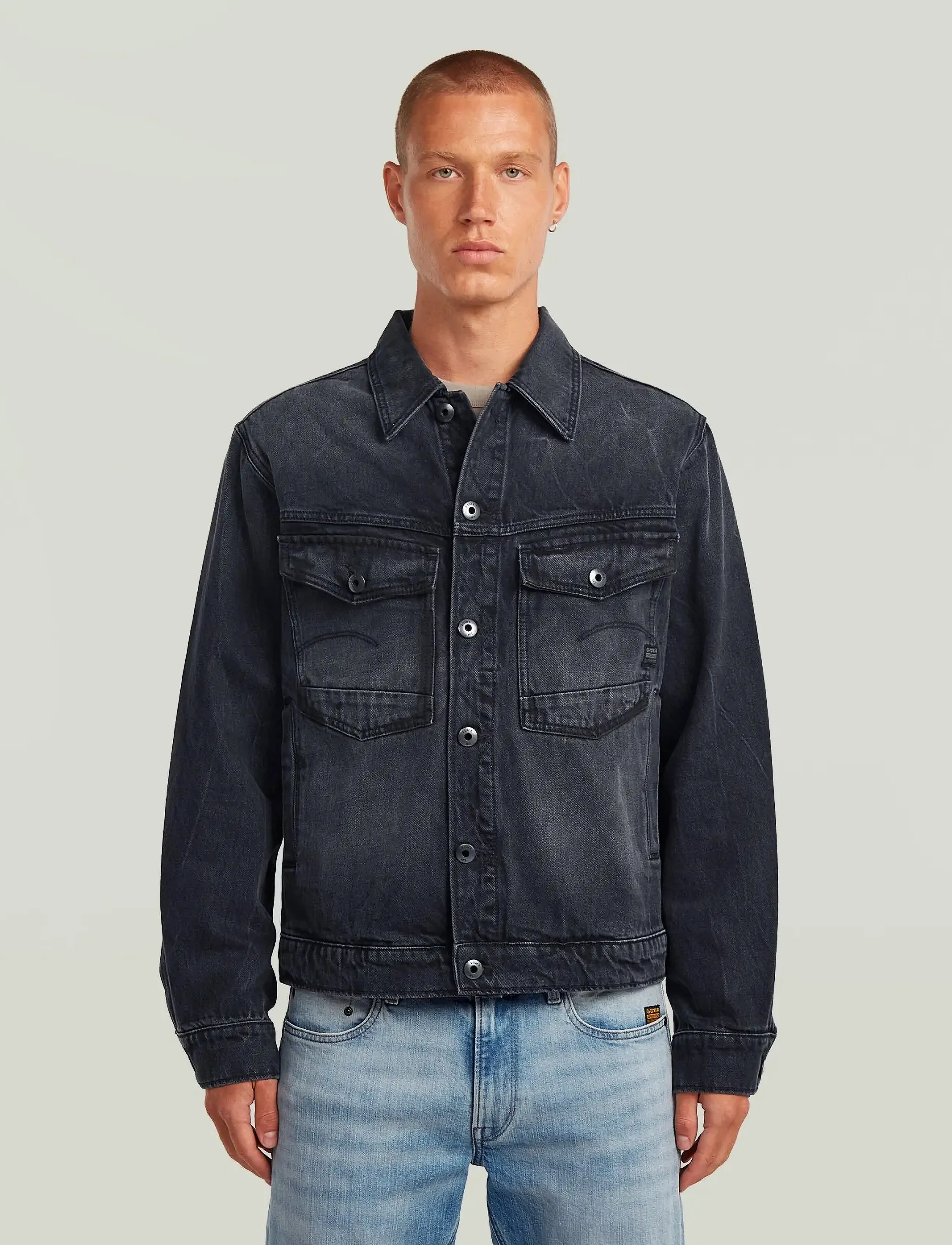 G-Star - Dakota Jacket - forårsjakker - worn in dark moon - 3