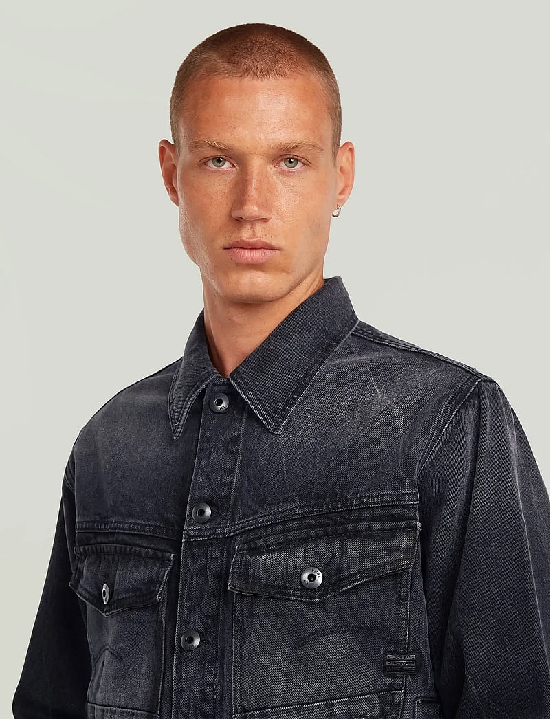 G-Star - Dakota Jacket - ungefütterte denimjacken - worn in dark moon - 4