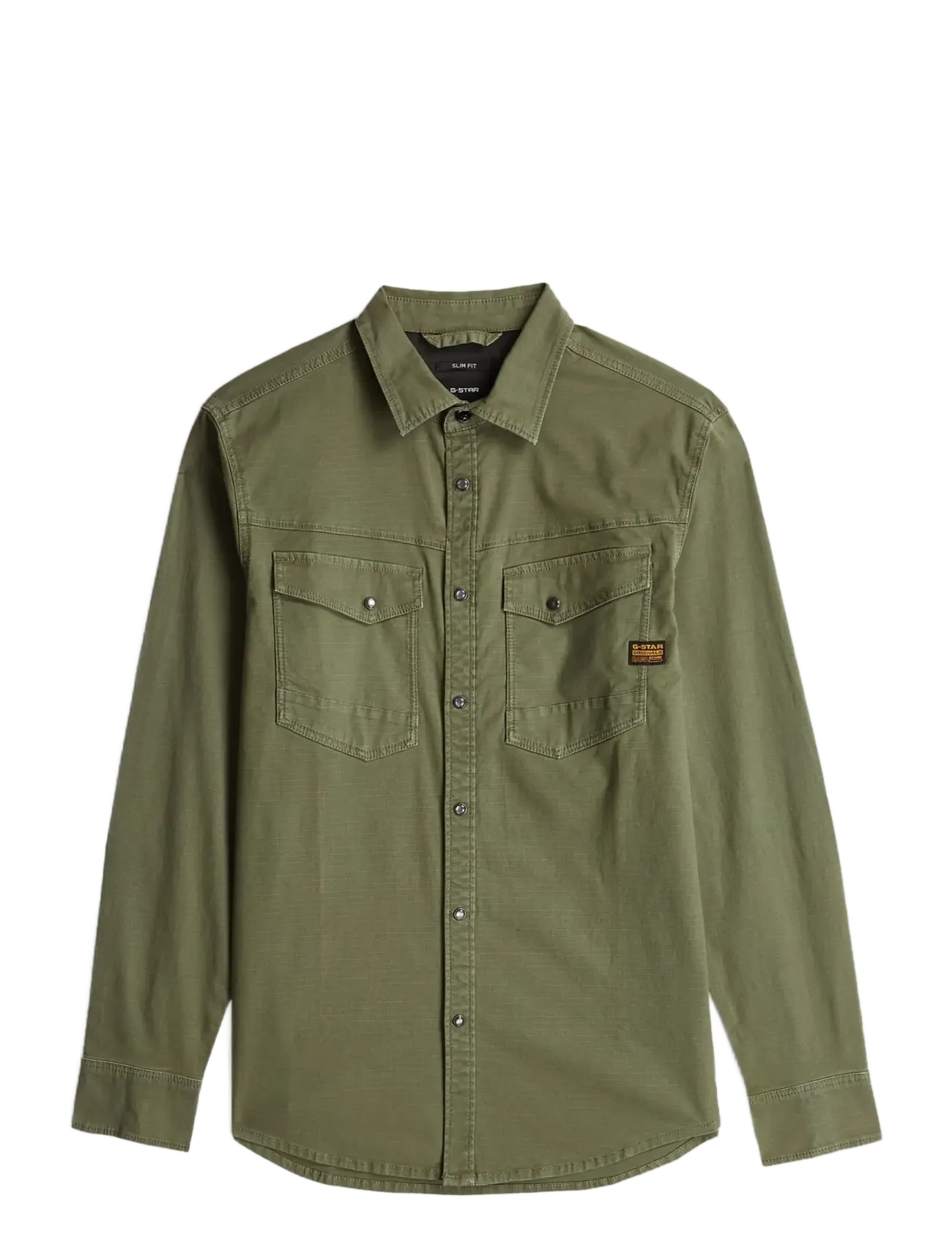 G-Star - Dakota slim shirt l\s - denim shirts - four leaf clover gd - 1