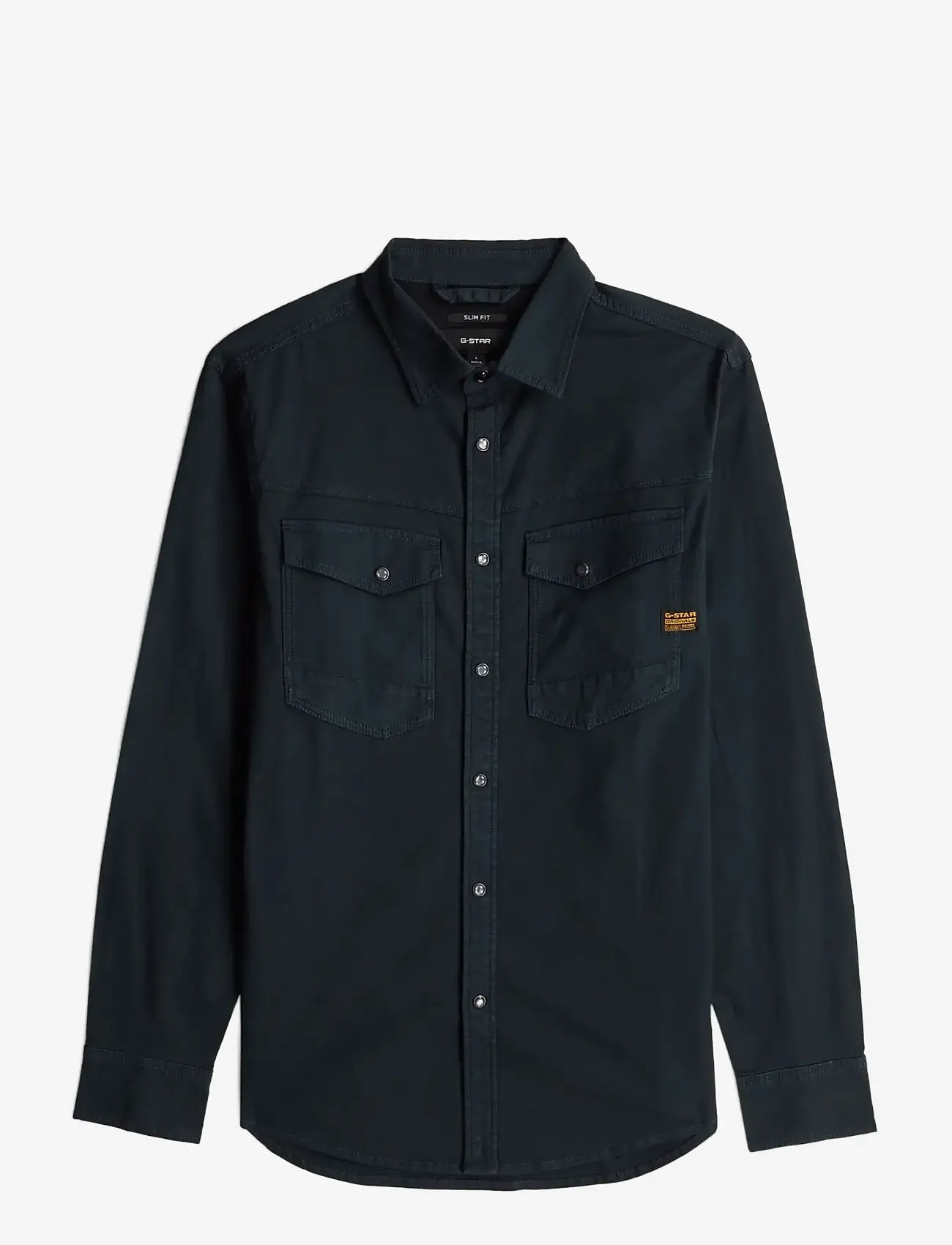 G-Star - Slim Denim shirt - teksasärgid - salute gd - 0