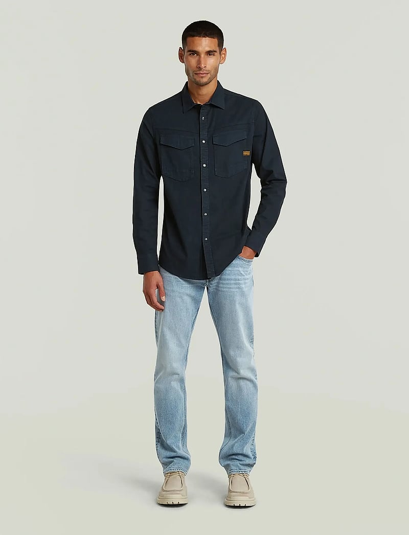 G-Star - Slim Denim shirt - teksasärgid - salute gd - 3