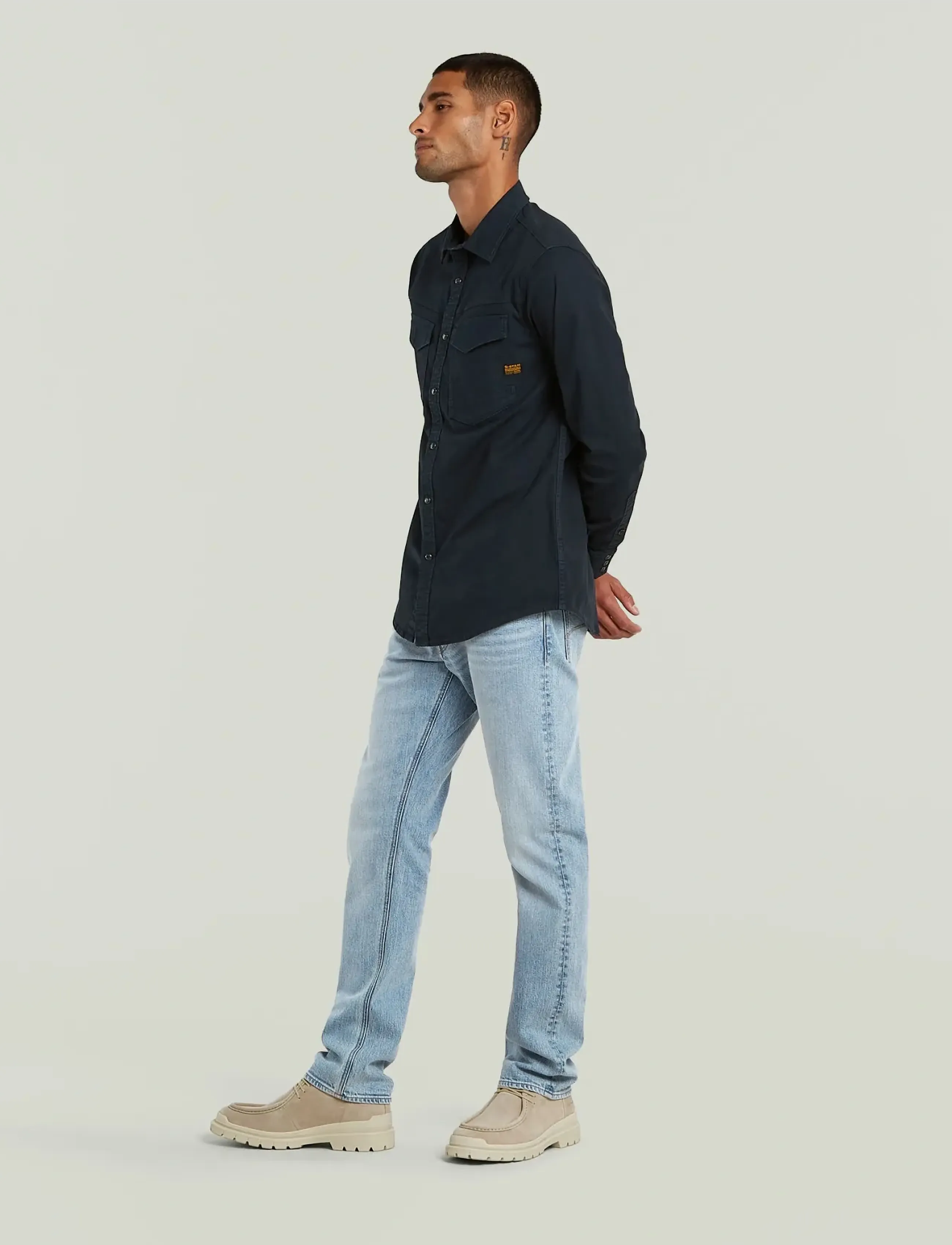 G-Star - Dakota slim shirt l\s - jeanshemden - salute gd - 5