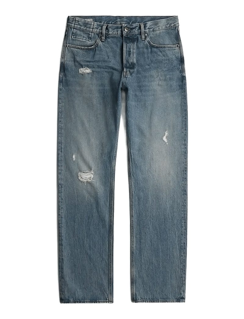 G-Star - Dakota Regular Straight - regular jeans - vintage storm destroyed - 0