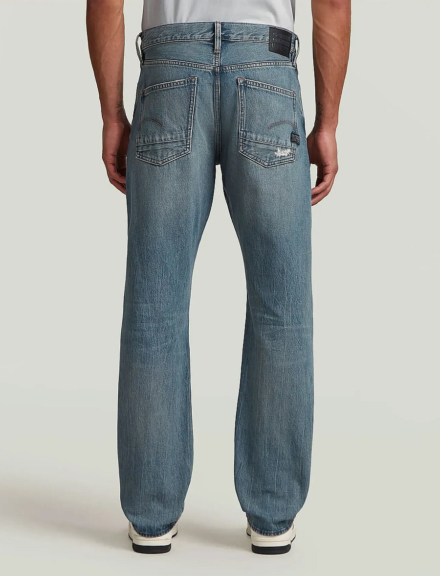 G-Star - Dakota Regular Straight - normale jeans - vintage storm destroyed - 1