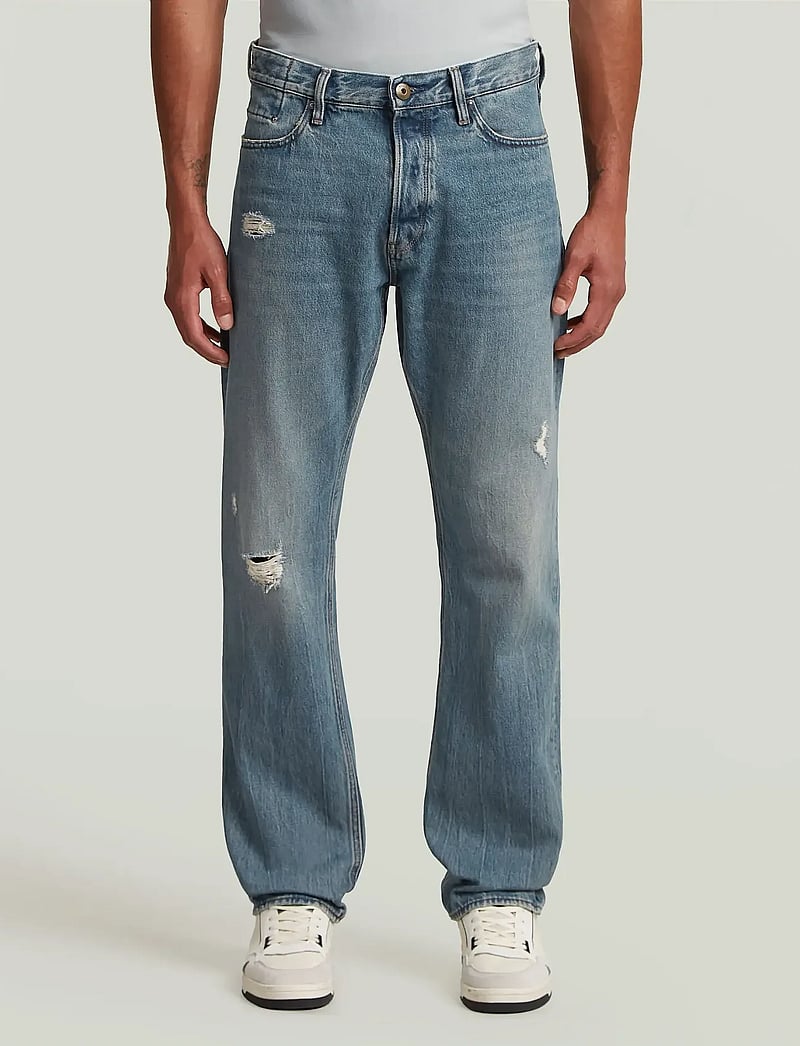 G-Star - Dakota Regular Straight - regular jeans - vintage storm destroyed - 2