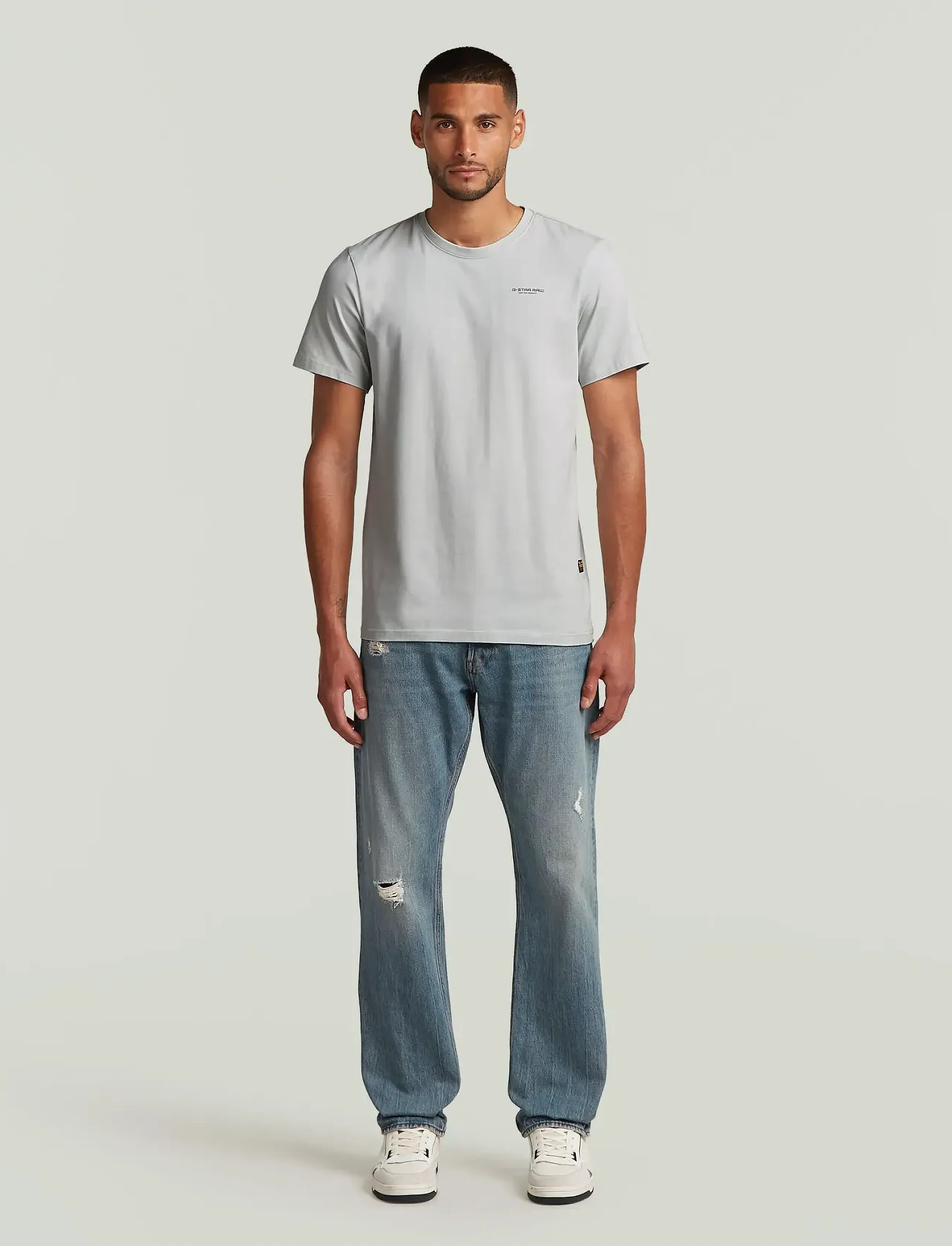 G-Star - Dakota Regular Straight - hosen & jeans - vintage storm destroyed - 3
