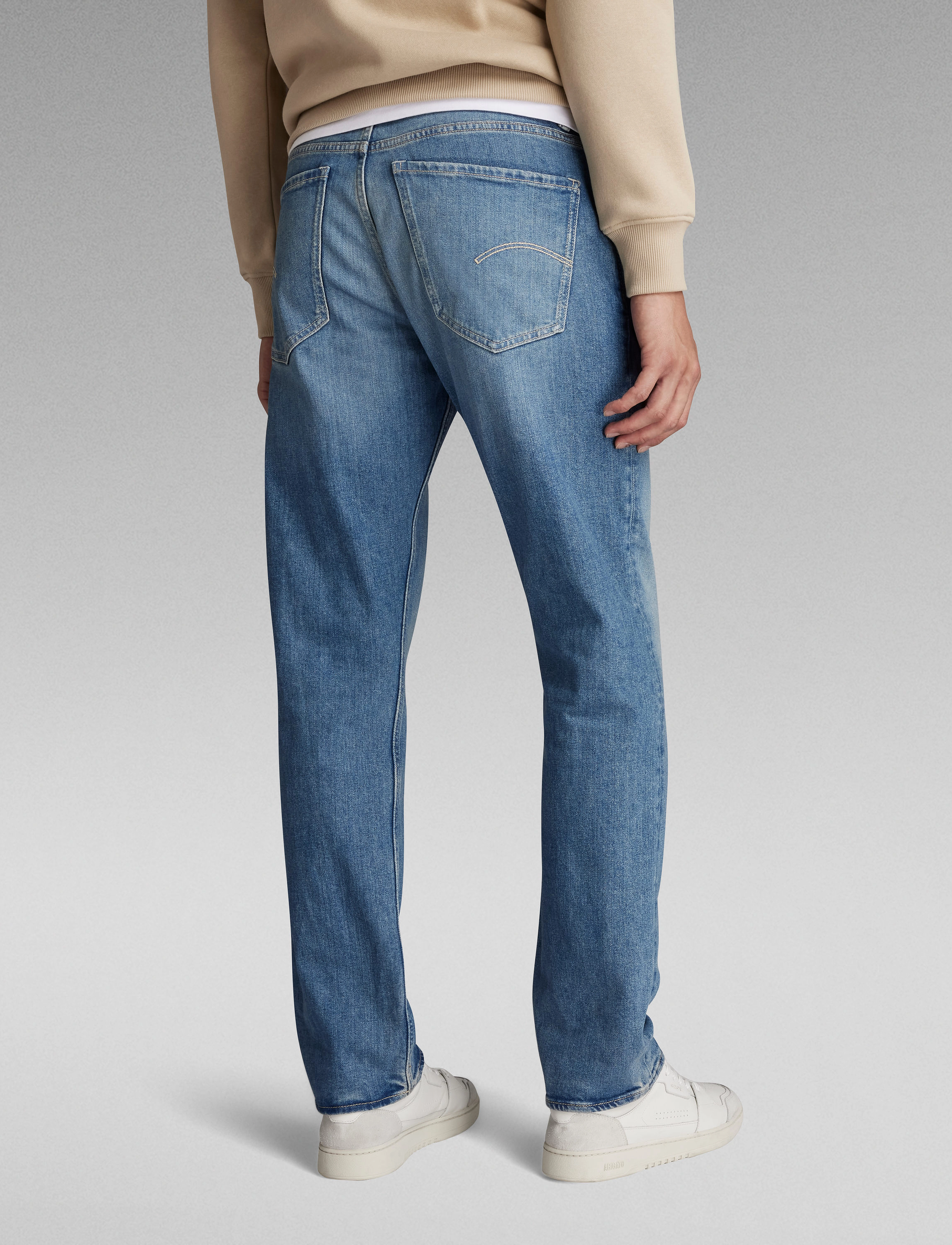 G-Star - Mosa Straight - bukser & jeans - faded blue pool - 3