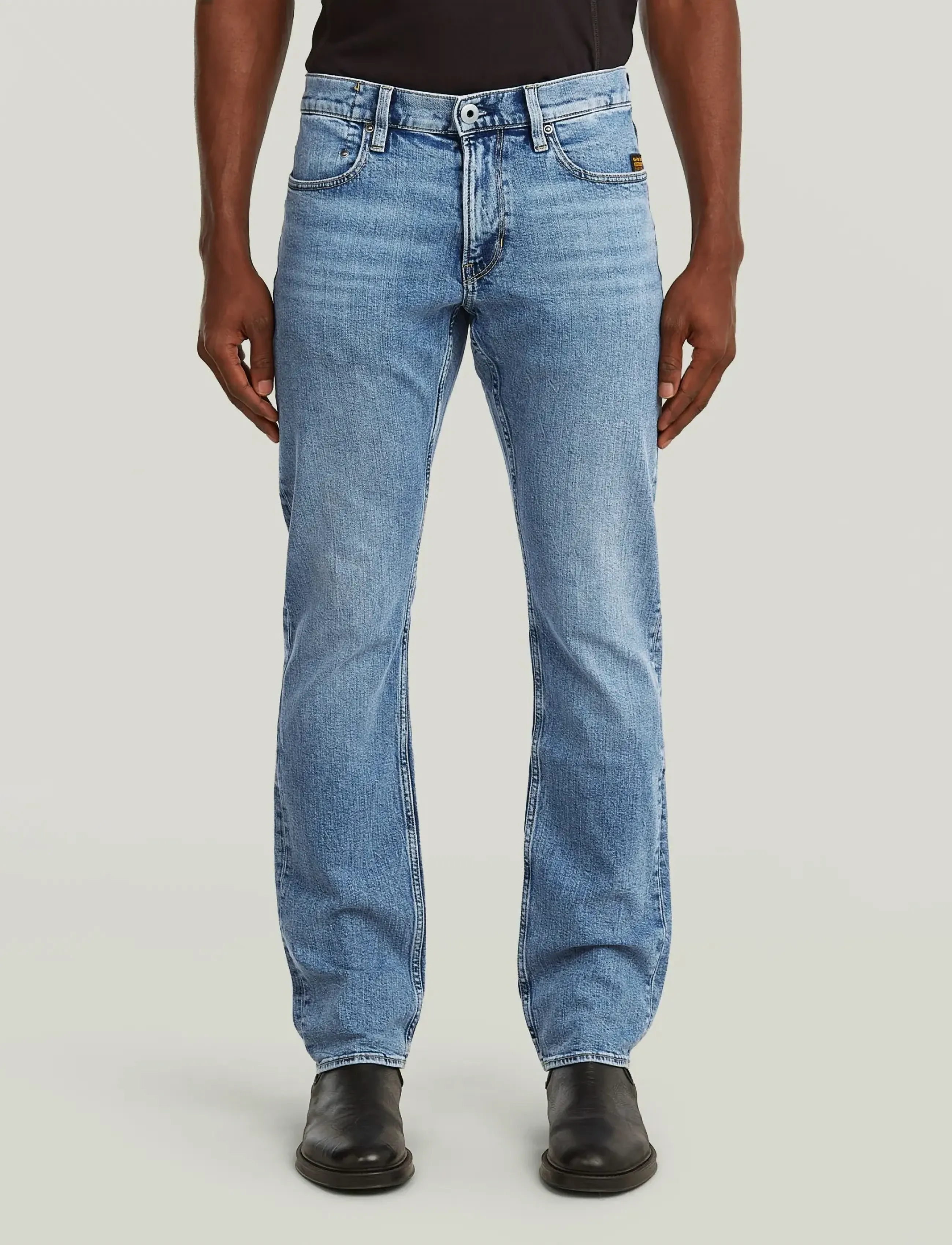 G-Star Mosa Straight, 34 x 34, Jeans, Blau - Regular, Männerswear