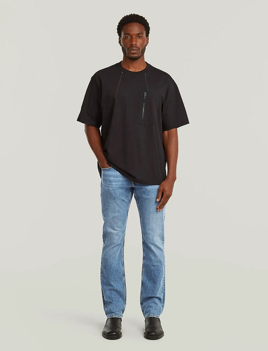 G-Star - Mosa Straight - regular jeans - faded sea point blue - 4