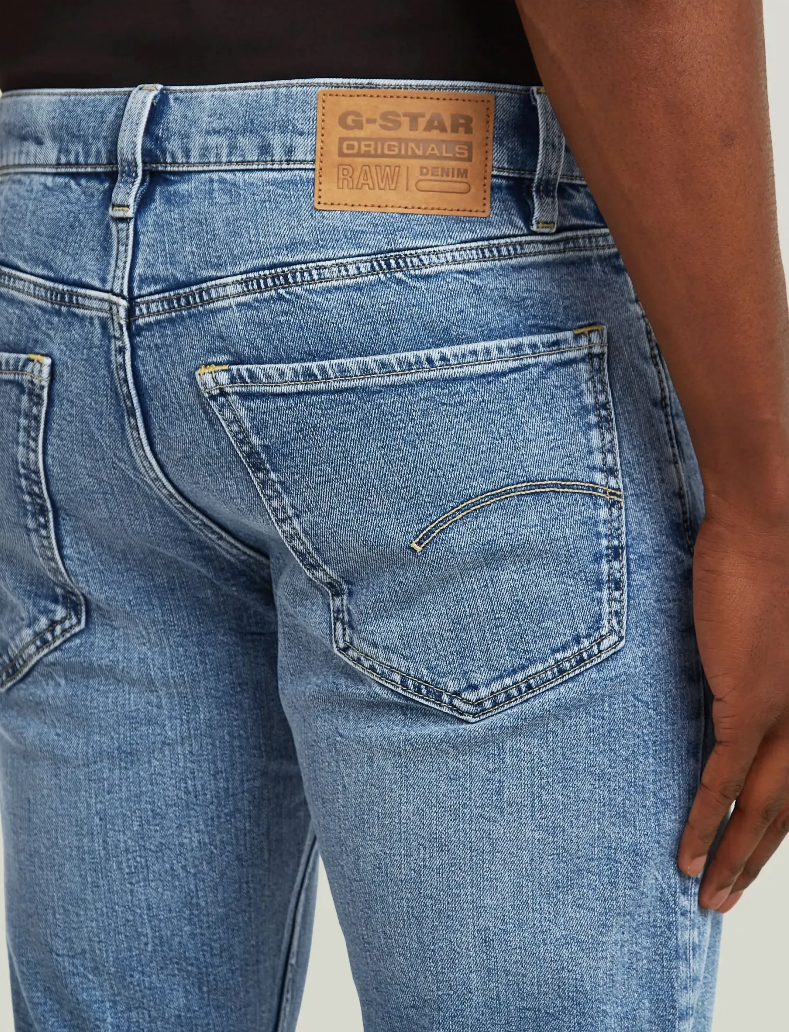 G-Star - Mosa Straight - regular jeans - faded sea point blue - 4
