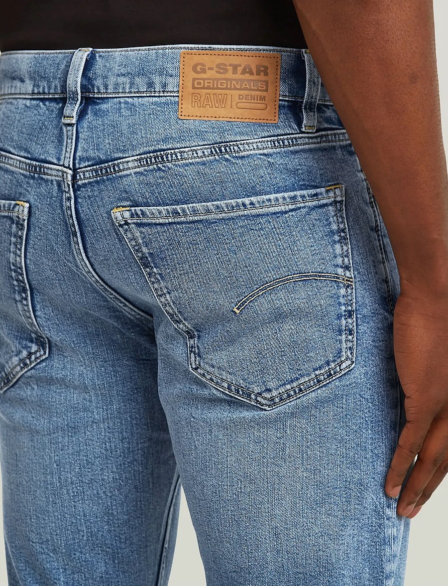 G-Star - Mosa Straight - regular jeans - faded sea point blue - 5
