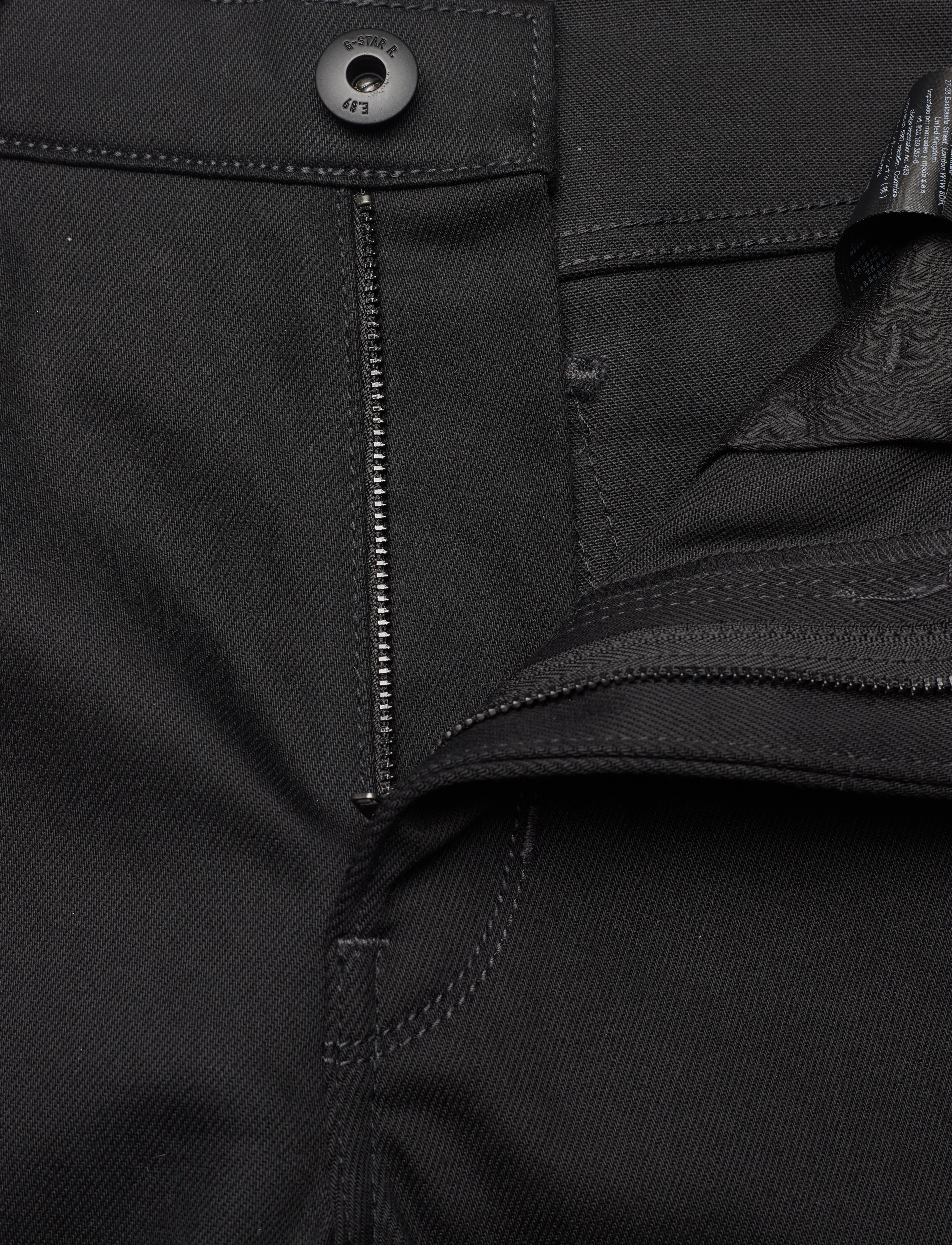 G-Star - Mosa Straight - hosen & jeans - pitch black - 4