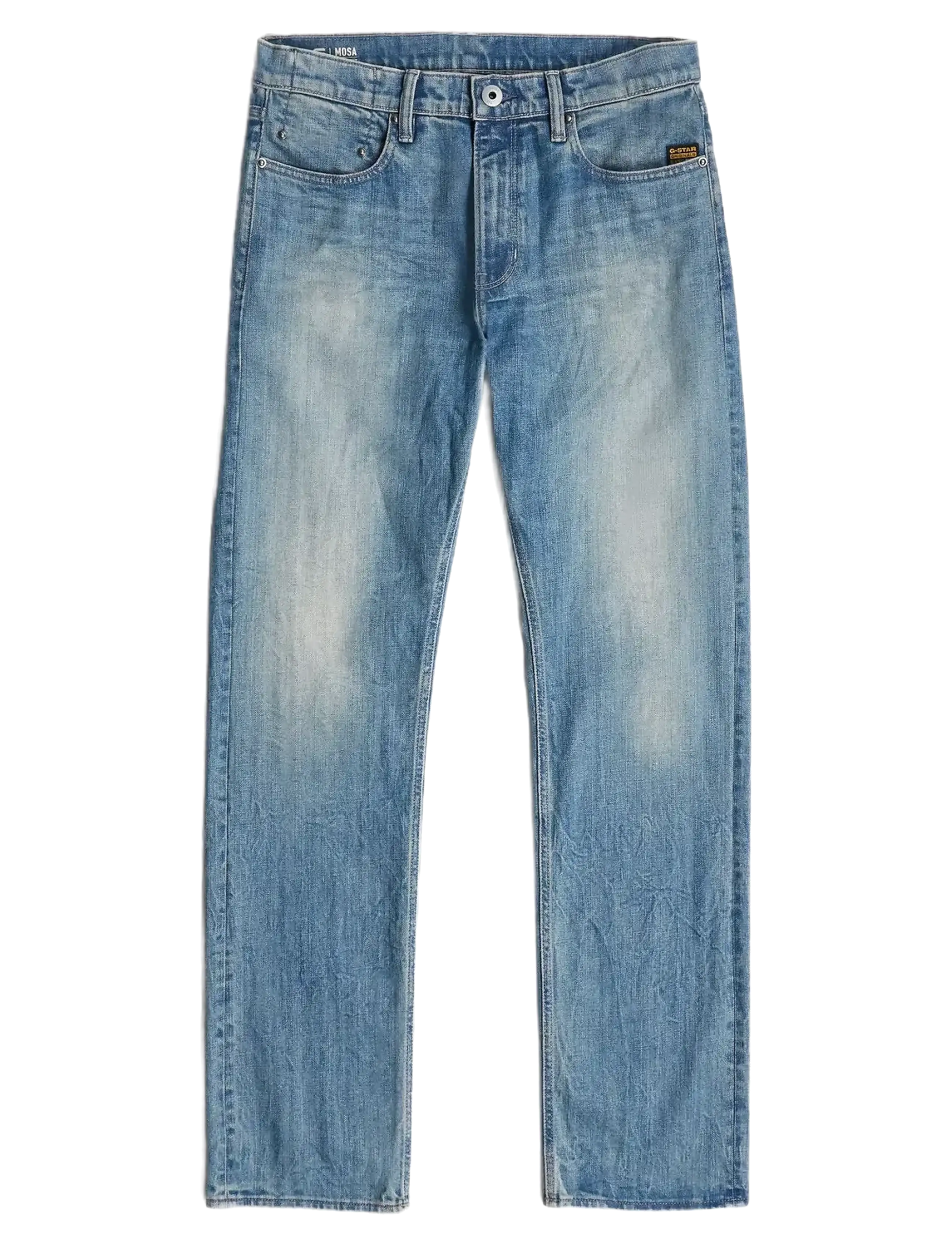 G-Star Mosa Straight - Kleidung - VINTAGE CIRRUS BLUE / blue