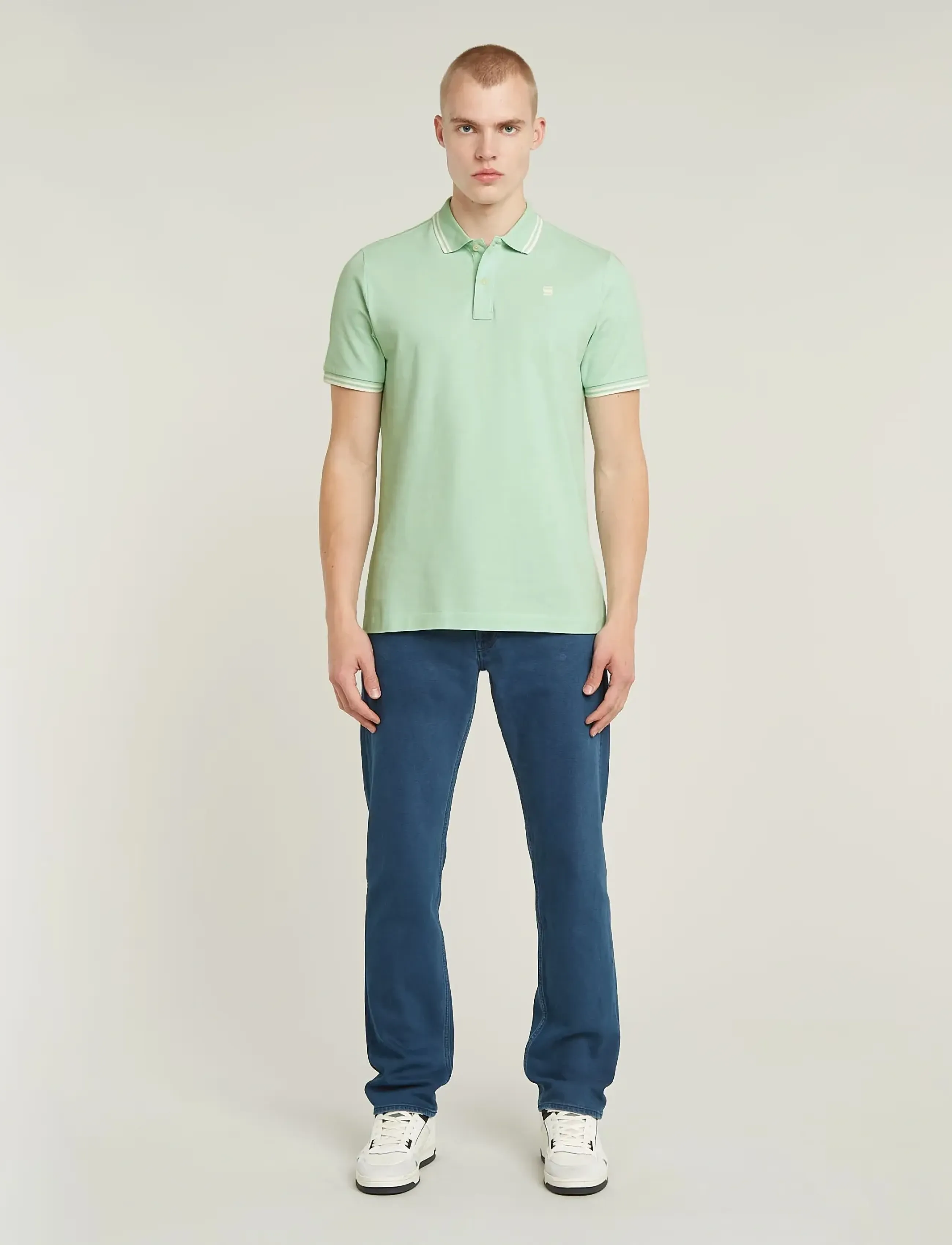 G-Star - Mosa Straight - tavalised teksad - worn in indigo gd - 3