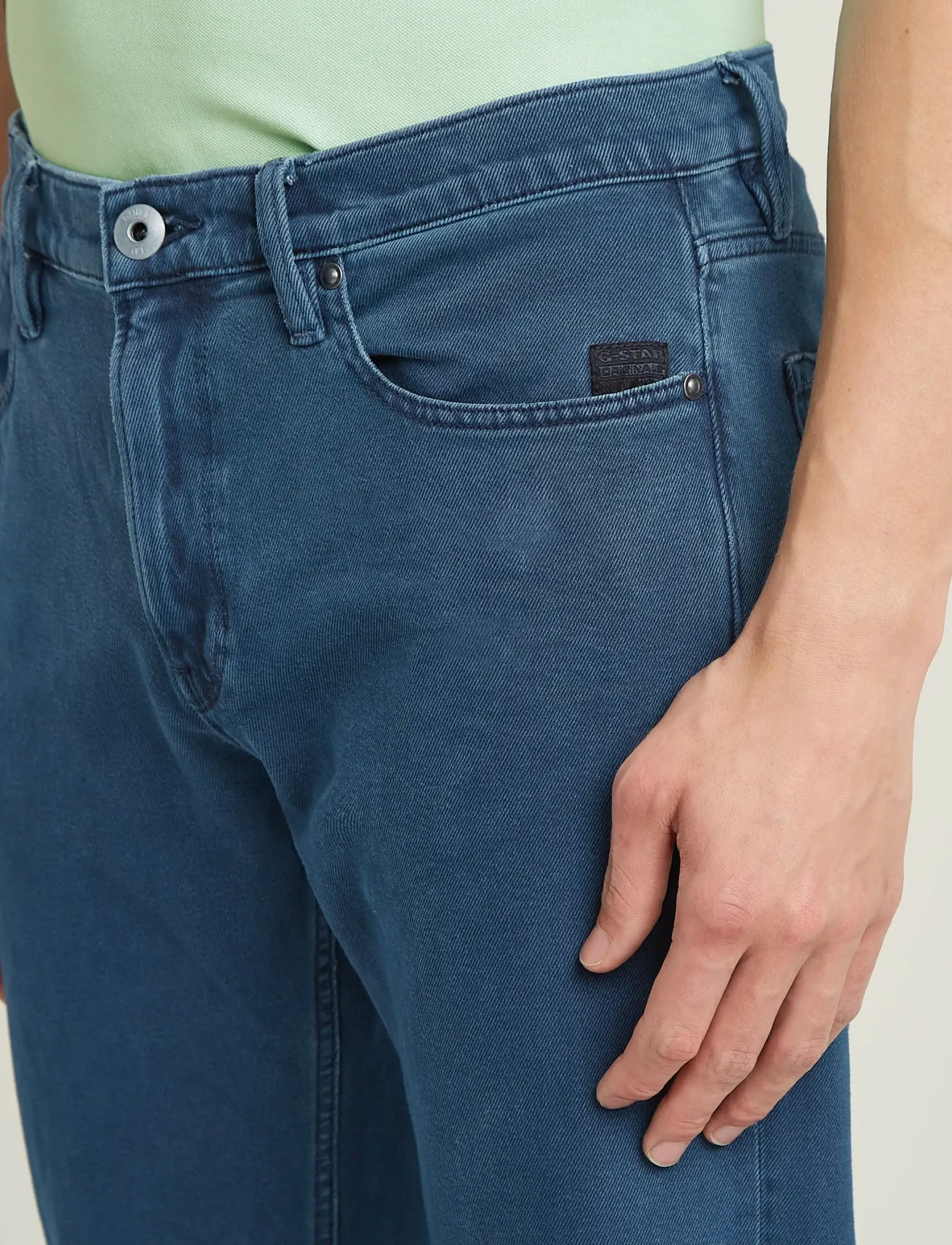 G-Star - Mosa Straight - tavalised teksad - worn in indigo gd - 4