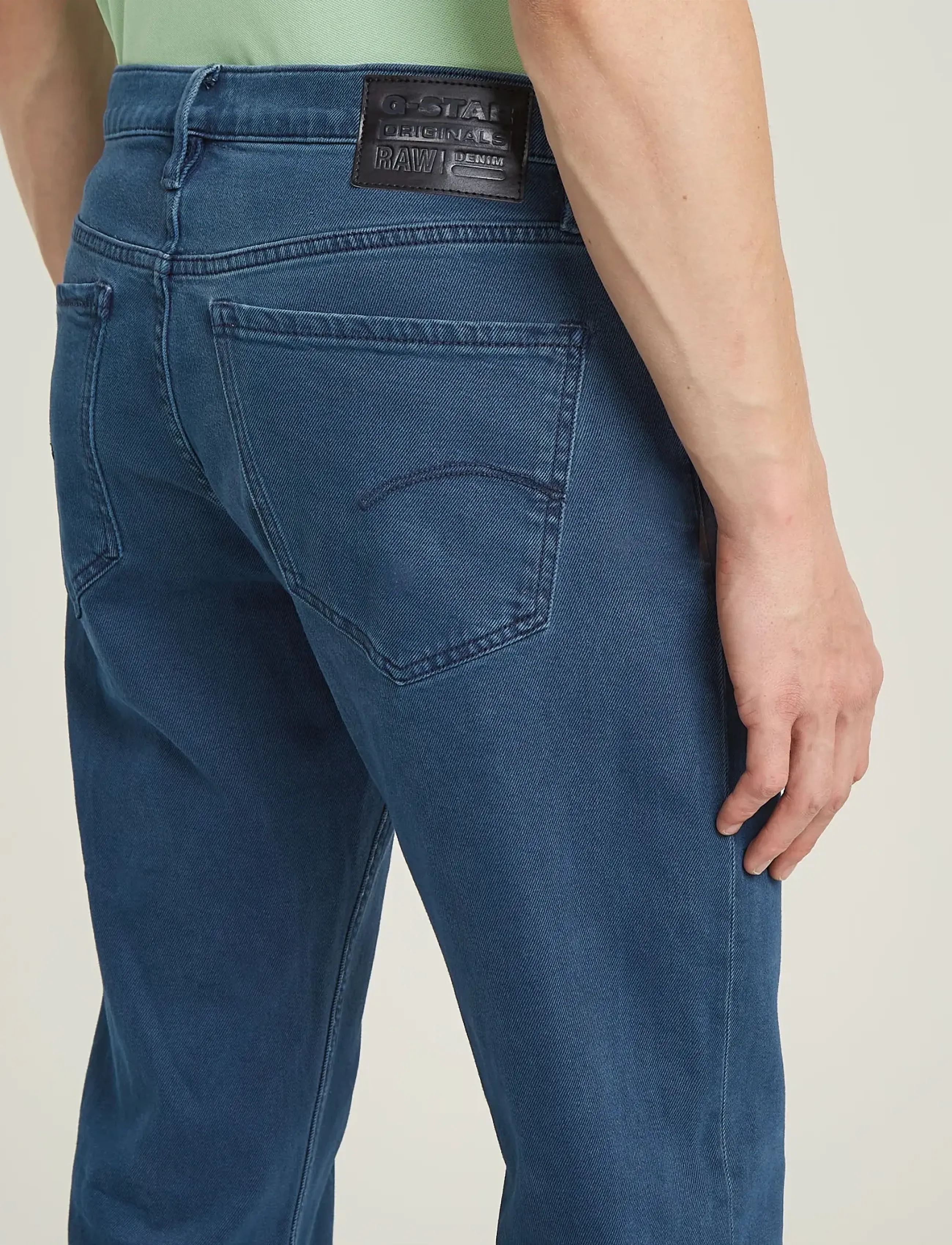 G-Star - Mosa Straight - tavalised teksad - worn in indigo gd - 5