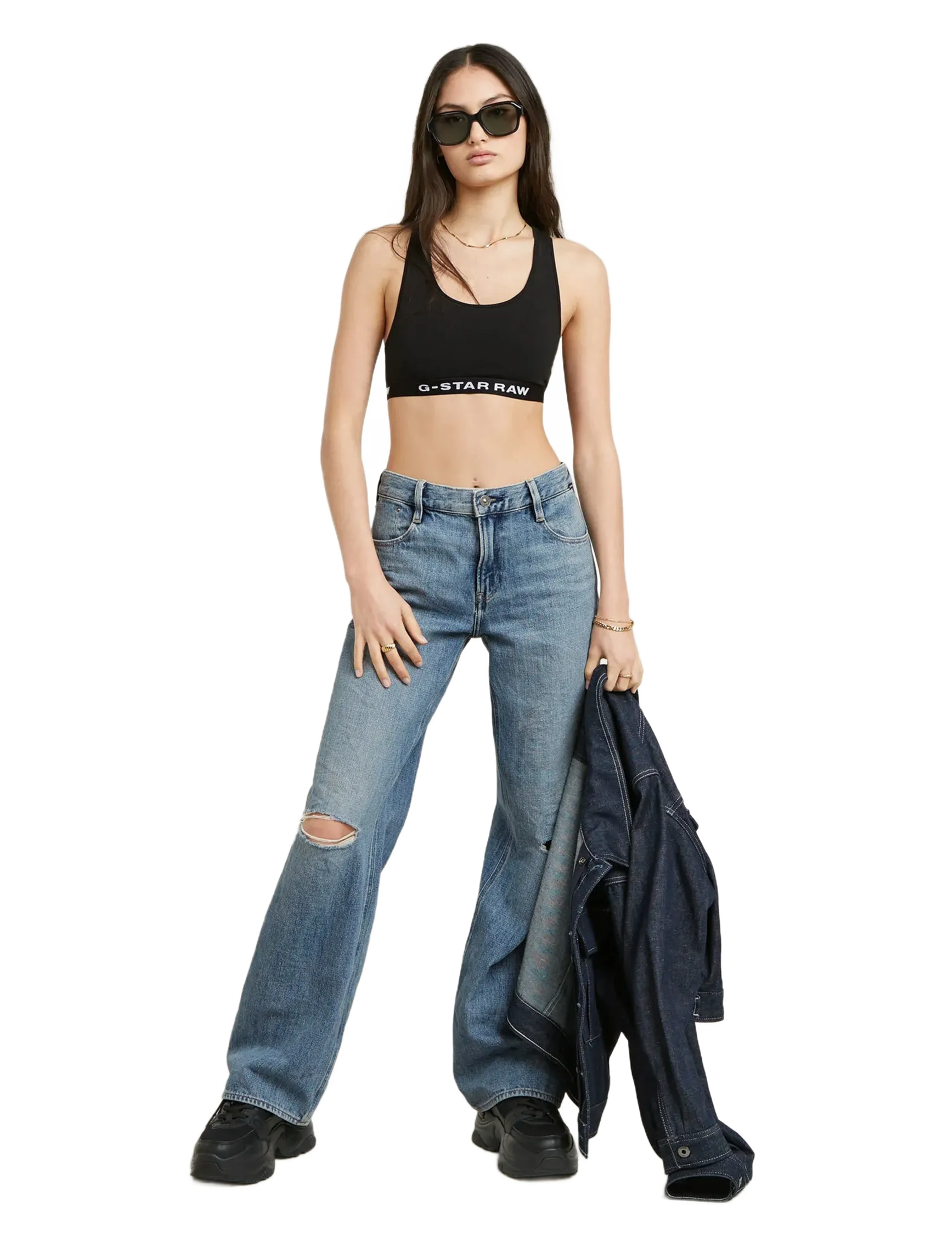 G-Star Bralette Wmn, M, Soft Bras, Schwarz - Bralette, Frauen