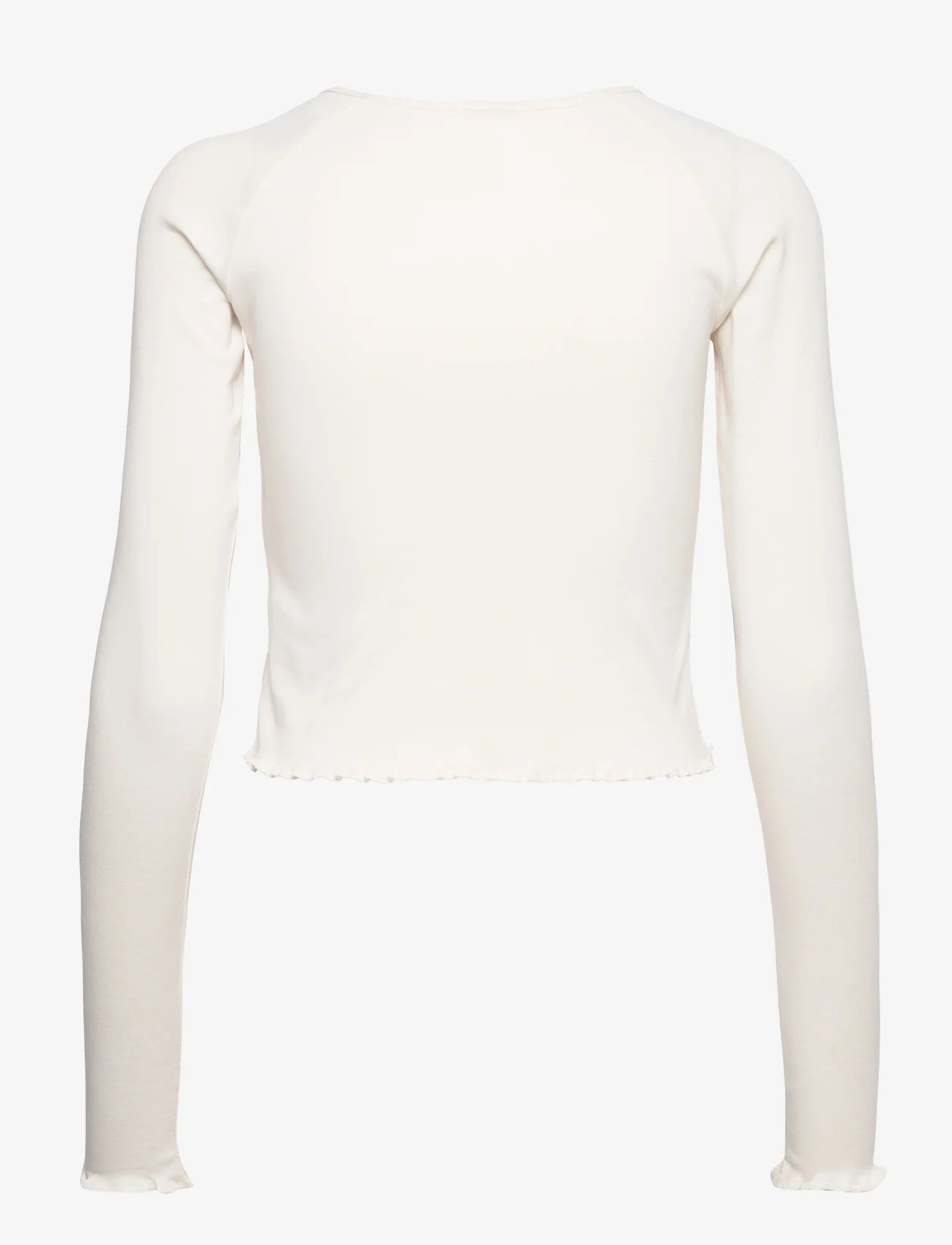 G-Star RAW - Cropped baby sis raglan r t l\s wmn - lägsta priserna - eggnog - 1