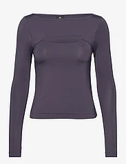 G-Star RAW - Cut-out slim boat t l\s wmn - lowest prices - dk grape - 0