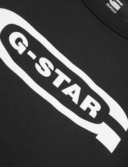 G-Star RAW - Old school logo r sw - sweatshirts - dk black - 4