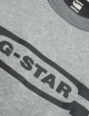 G-Star RAW - Old school logo r sw - svetarit - medium grey htr - 2