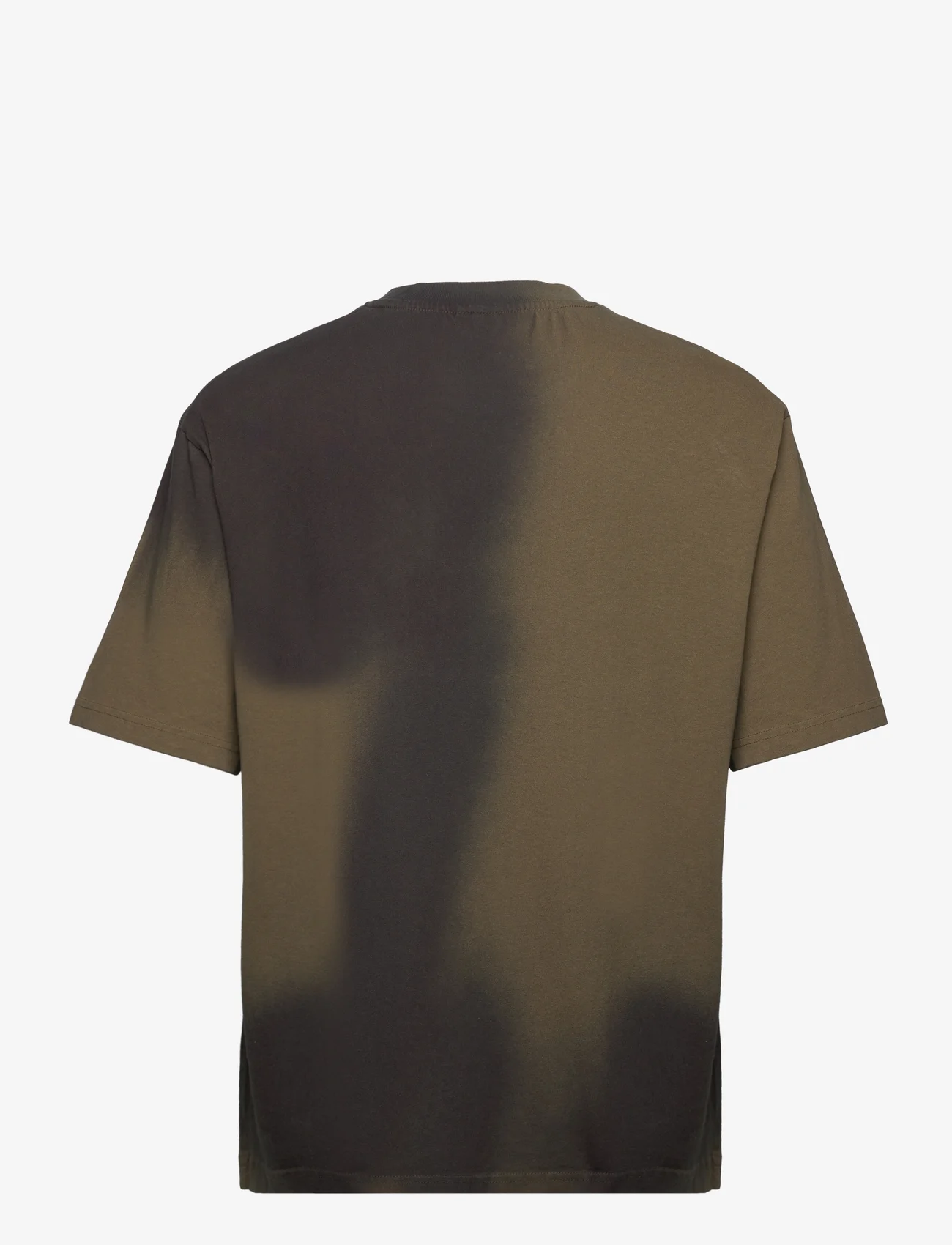 G-Star RAW - Spray autograph boxy r t - basic t-shirts - dark olive sprayed - 1