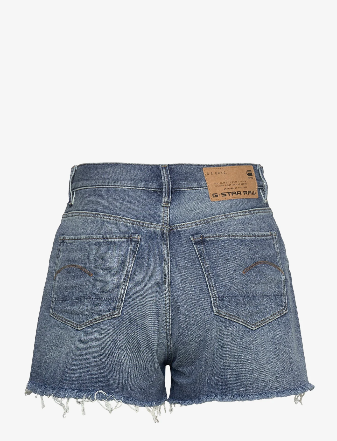 G-Star RAW - 3301 RP Short Wmn - jeansowe szorty - medium aged - 1