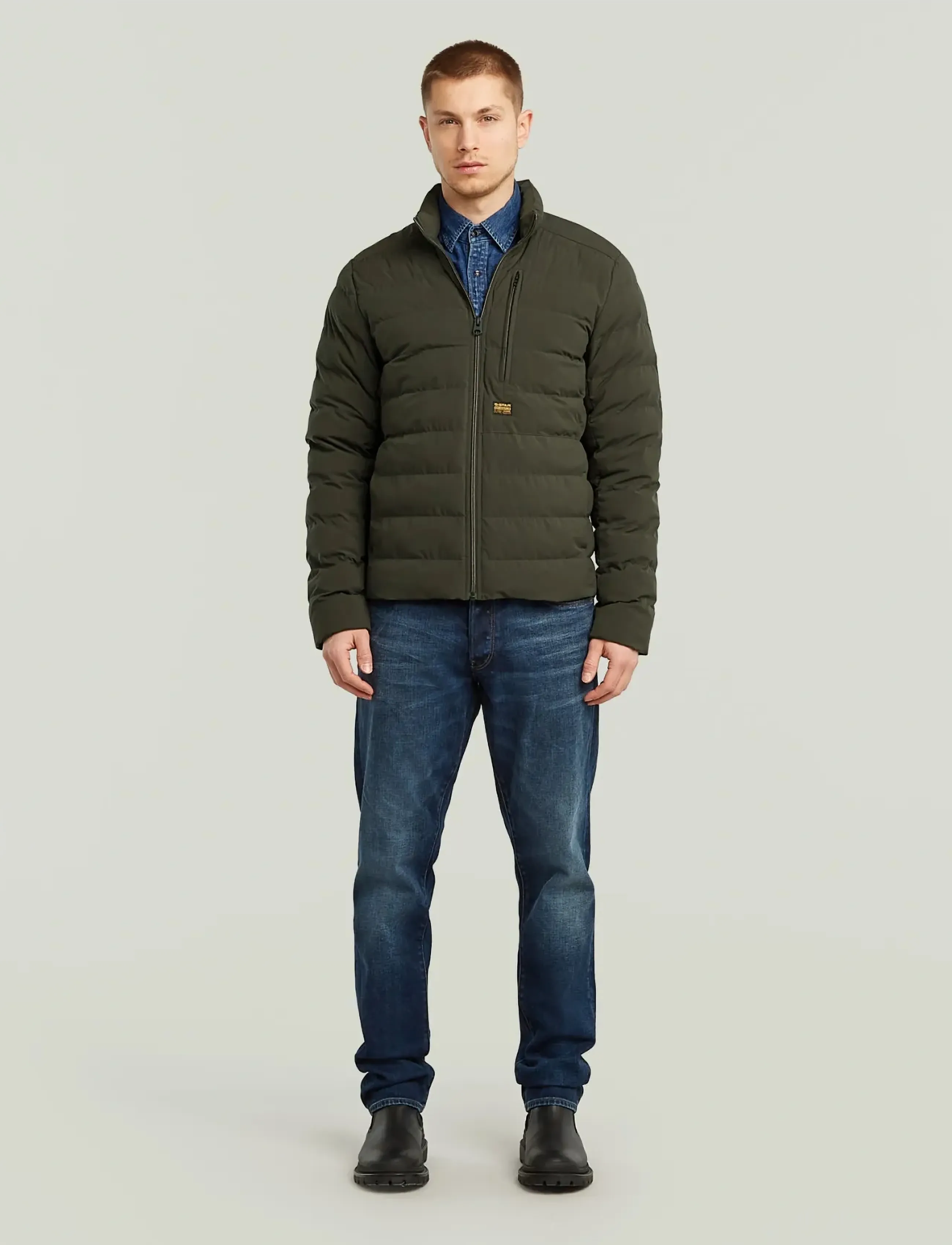 G-Star - Foundation liner jkt - pavasara jakas - asfalt - 3