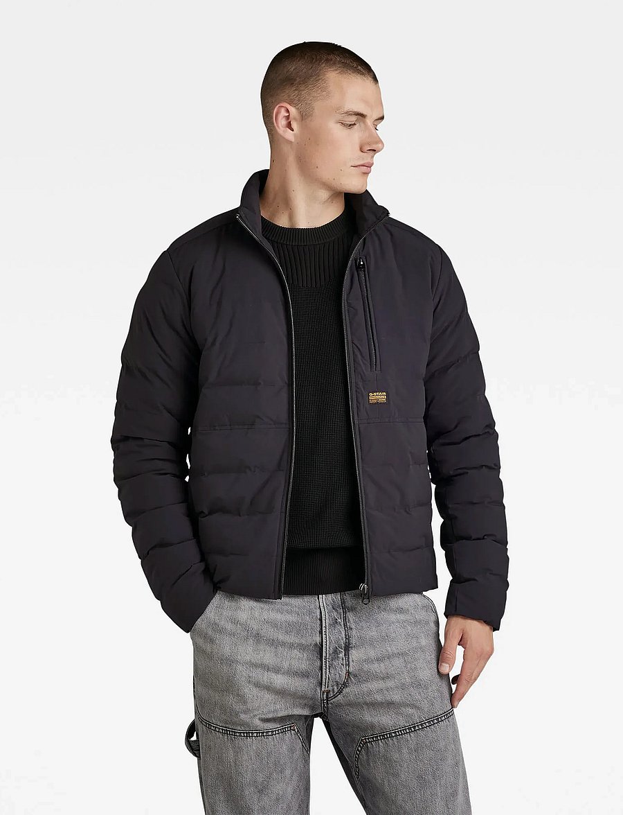 G-Star - Foundation liner jkt - rudeninės striukės - dk black - 4