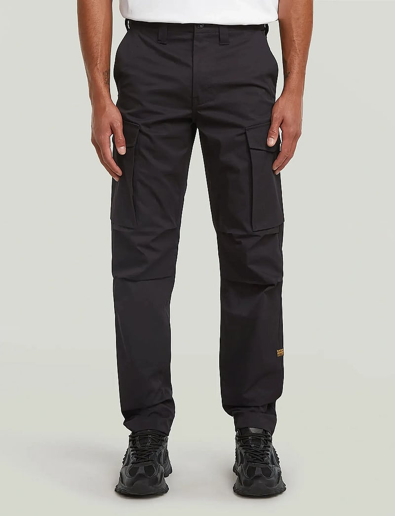 G-Star - Core Regular Cargo - cargohose - dk black - 0