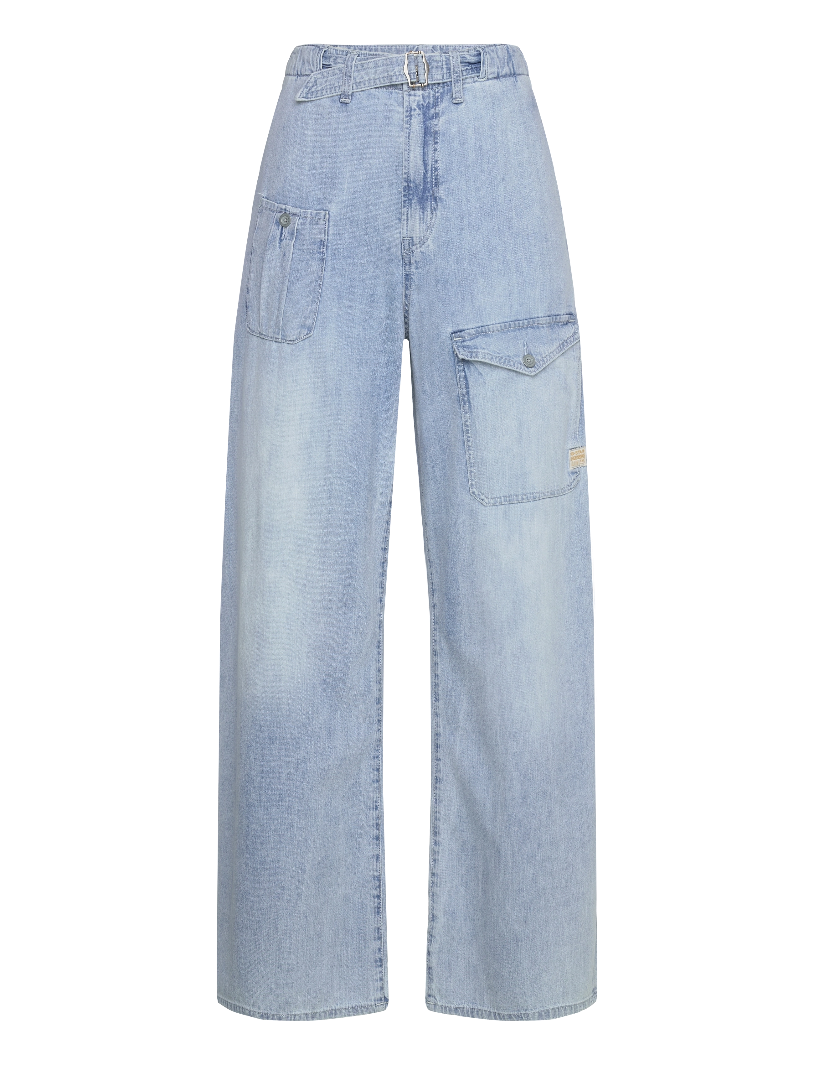 G-Star Belted Cargo Loose Wmn - G-star - SUN FADED BLUE MIST / blue