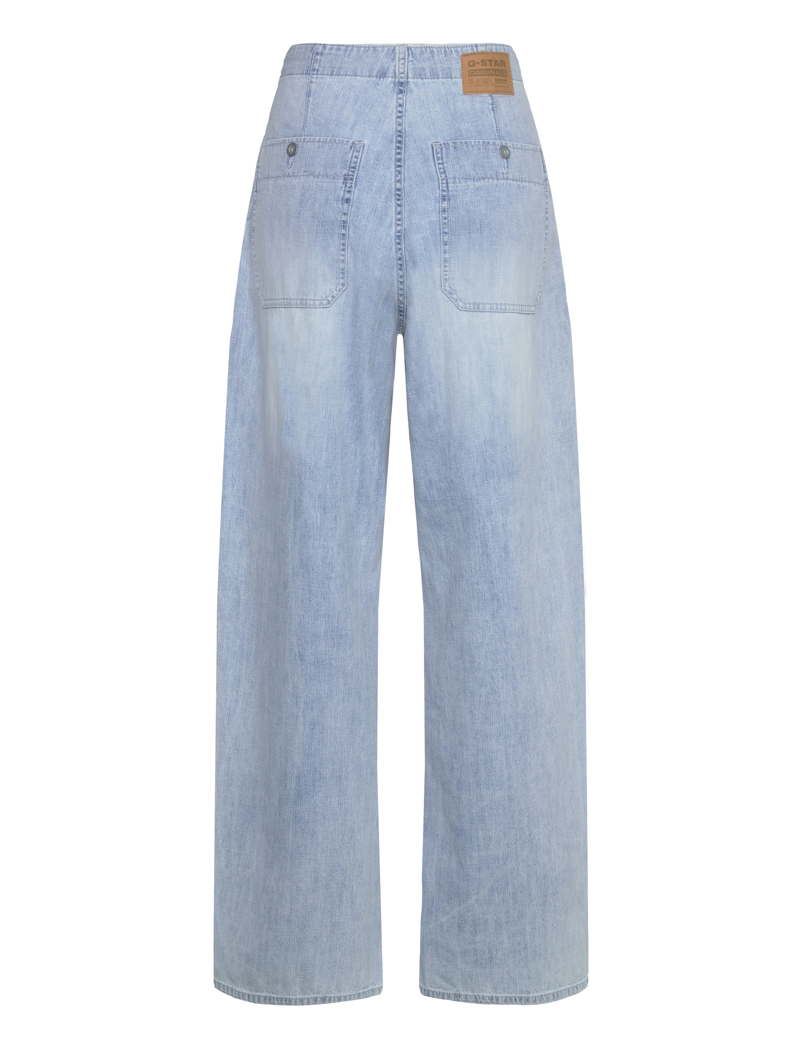 G-Star - Belted Cargo Loose Wmn - brede jeans - sun faded blue mist - 2