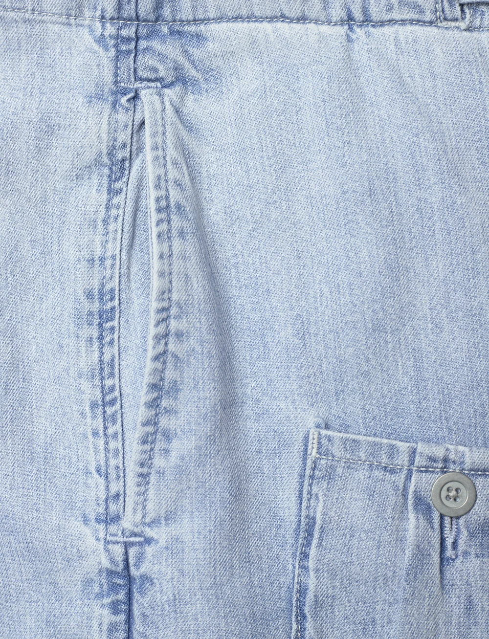 G-Star - Belted Cargo Loose Wmn - vida jeans - sun faded blue mist - 4