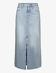 G-Star RAW - Viktoria Long Skirt wmn - jeansowe spódnice - sun faded fogbow - 0