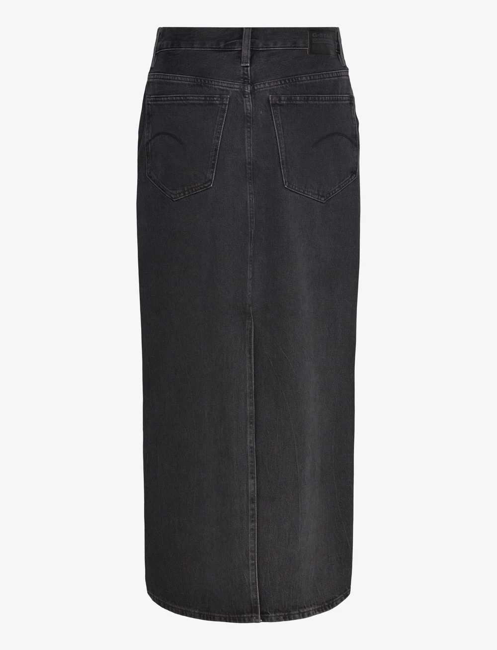 G-Star - Viktoria Long Skirt wmn - denim skirts - worn in black obsidian - 1