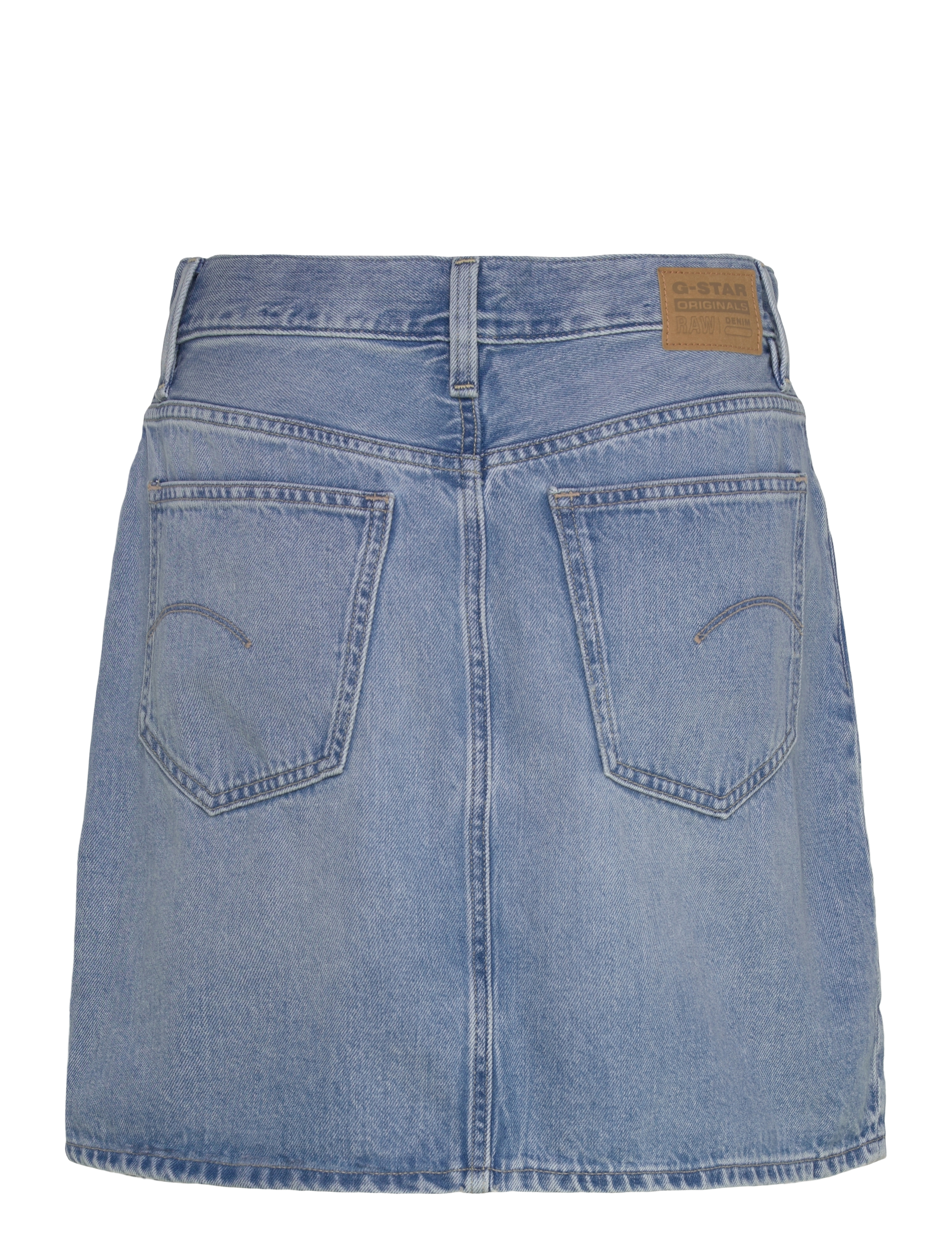 G-Star - Viktoria Short Skirt Clean Edge wmn - sun faded blue cape - 1