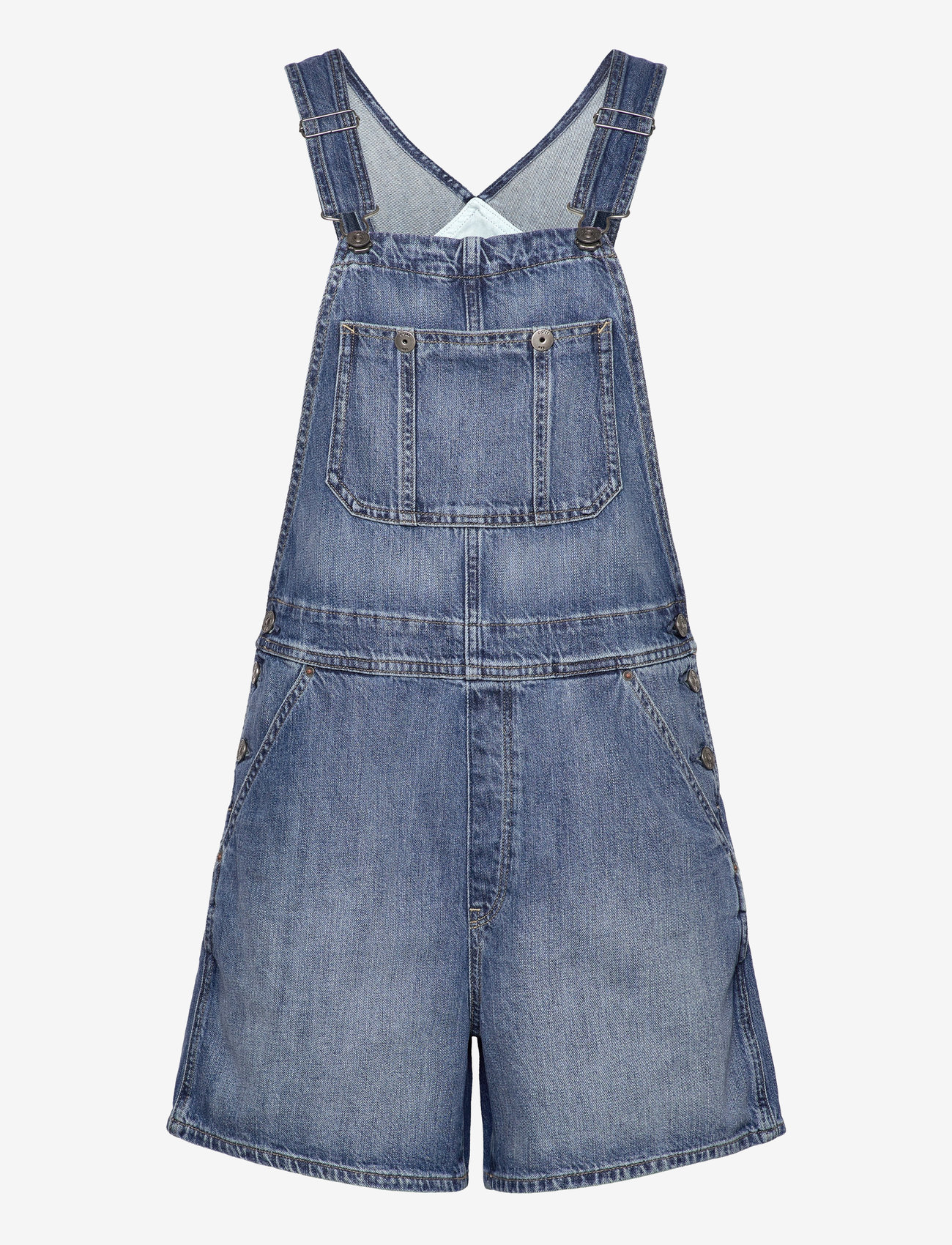 G-Star - Short Dungaree Wmn - faded cliffside blue - 1