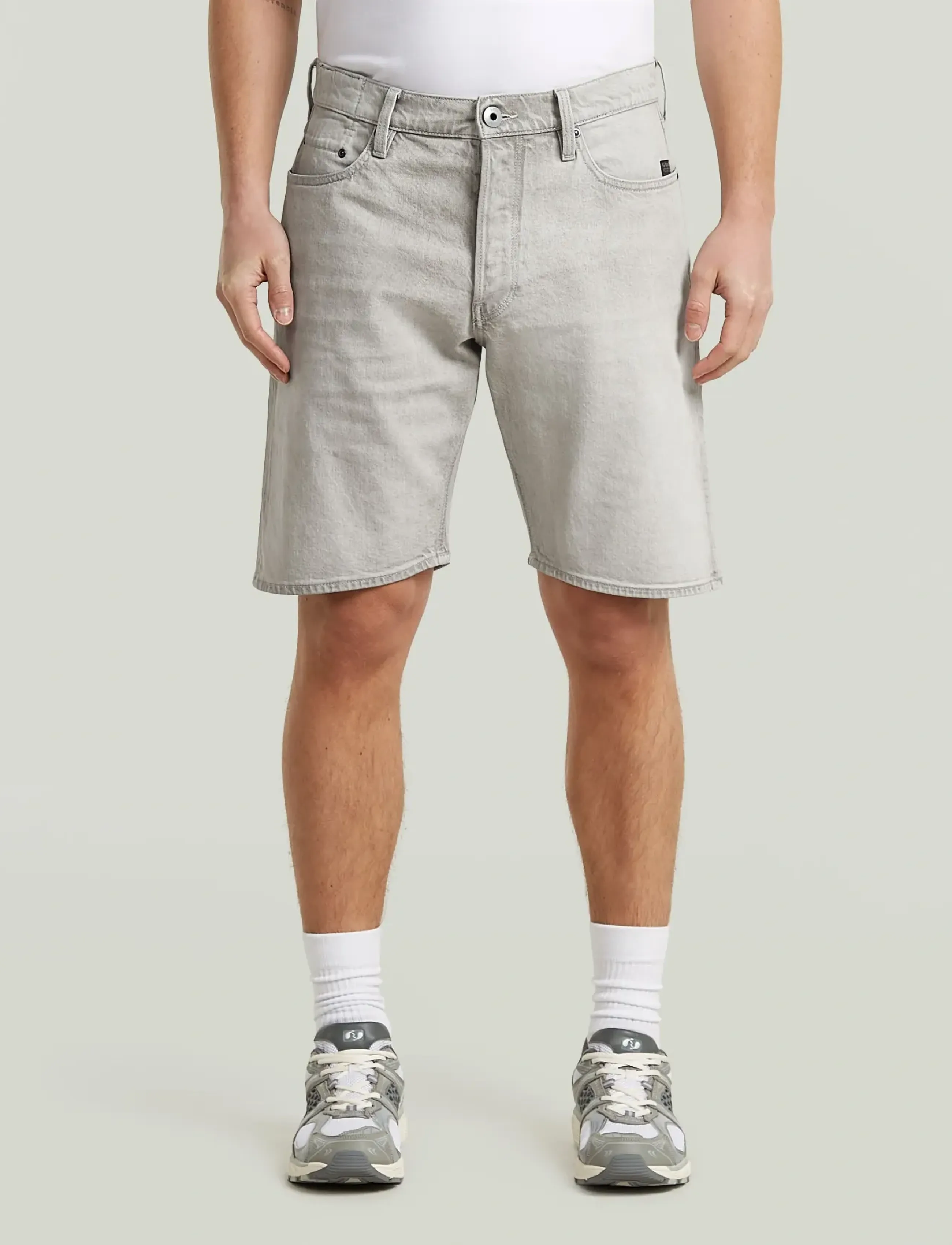 G-Star Dakota Short Clean Edge, 33, Grey, Shorts > Denim, Herre