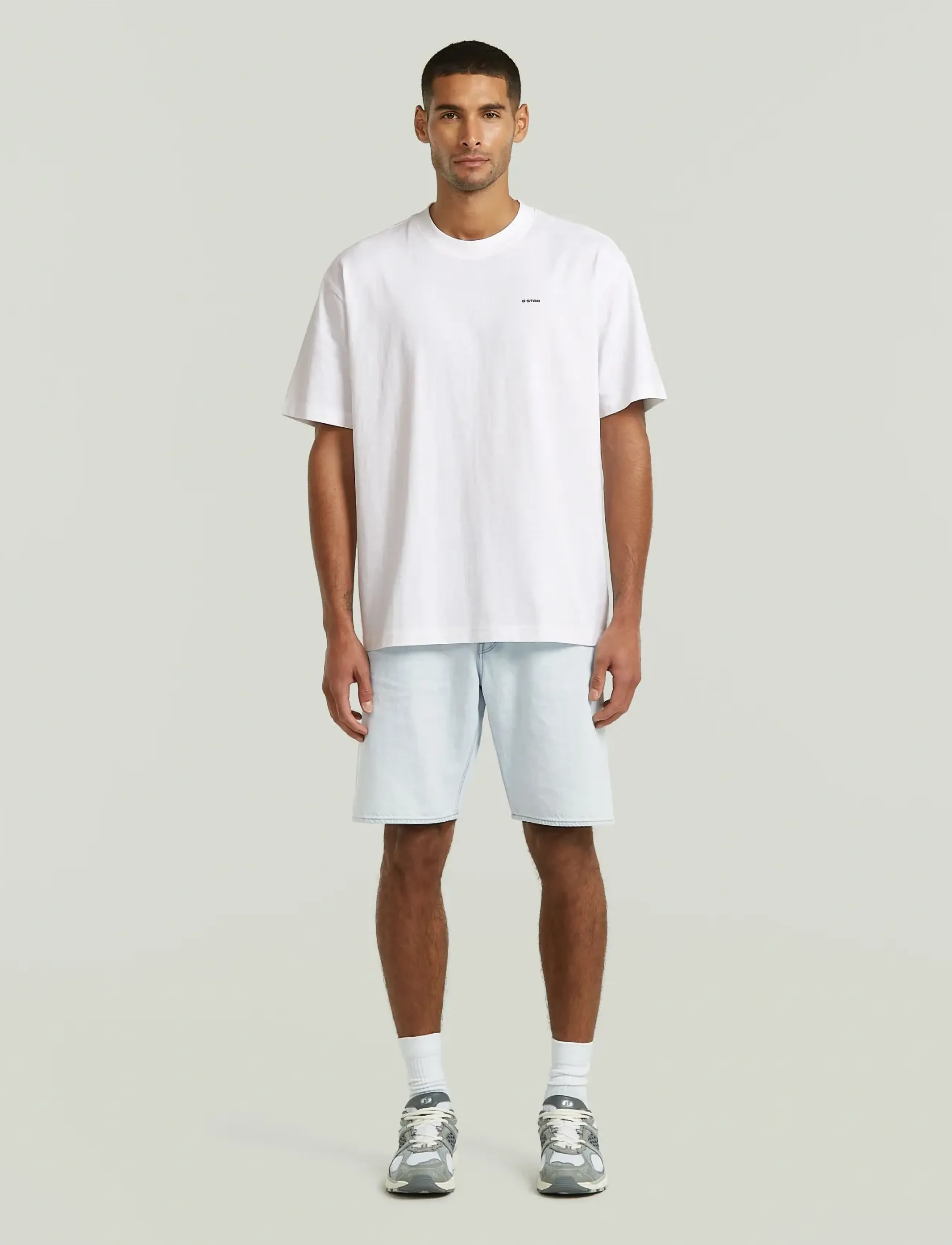 G-Star - Dakota Short Clean Edge - herren - beached faded boleite - 4