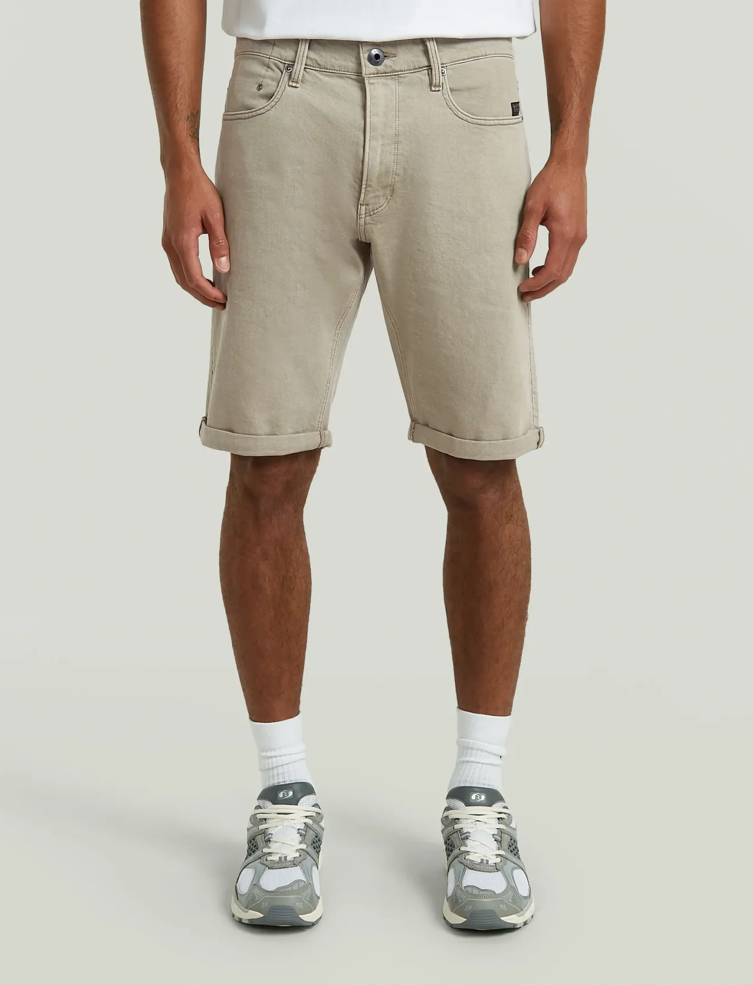 G-Star Mosa Short, 360, Beige, Shorts > Denim, Herre